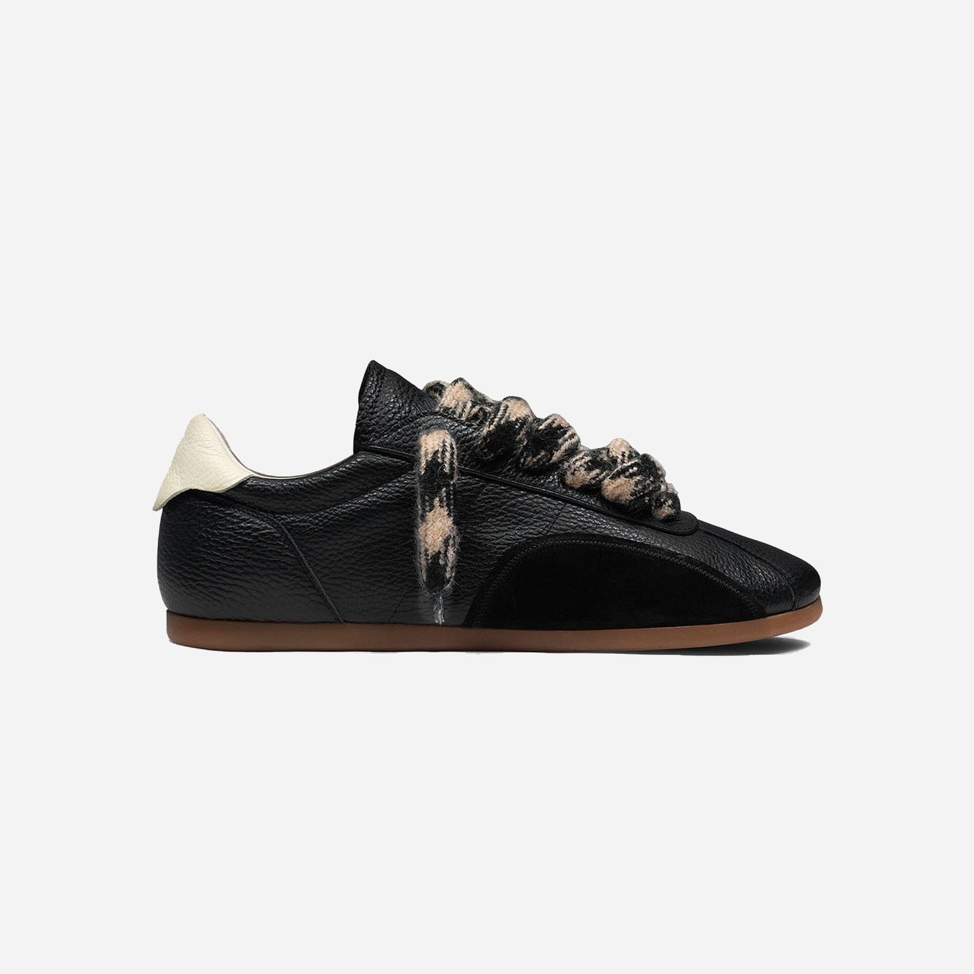 Represent Low-Pro Leather Jet Black SS26