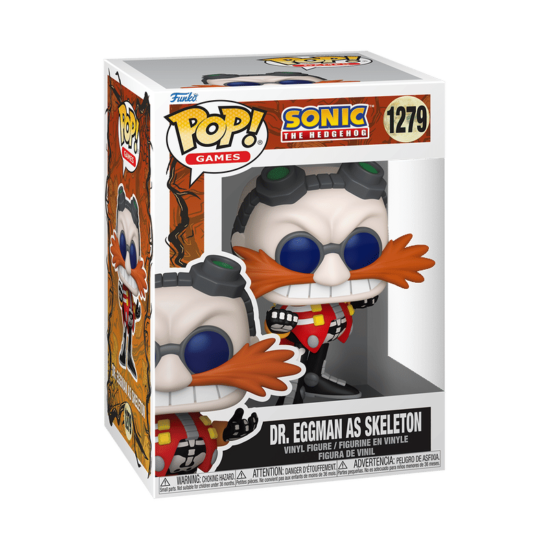 Pop! Dr. Eggman as Skeleton