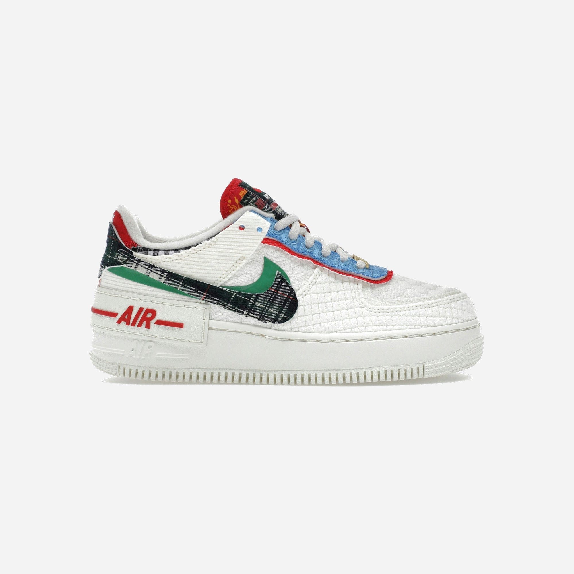 Nike Air Force 1 Low Shadow Sail Classic Green University Blue WMNS