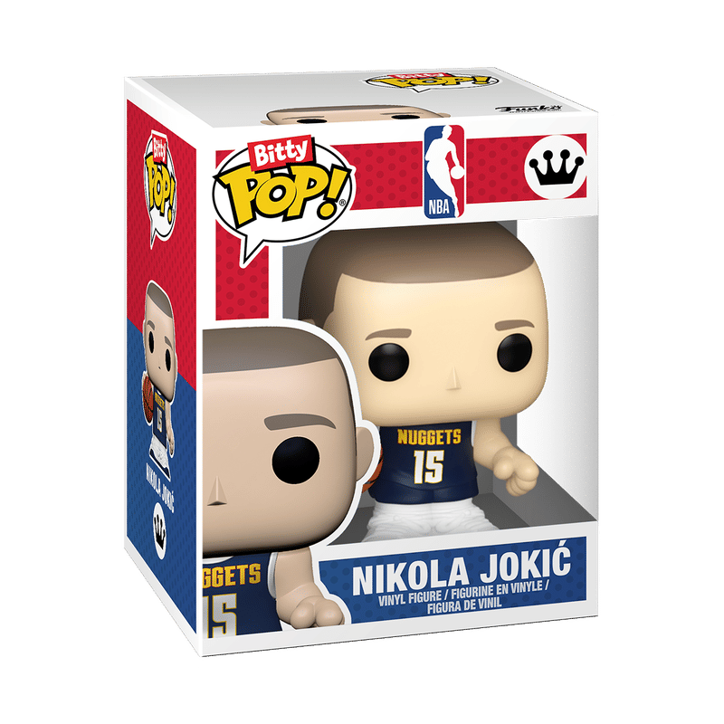 Bitty Pop! Towns Nikola Jokić & Basketball Arena