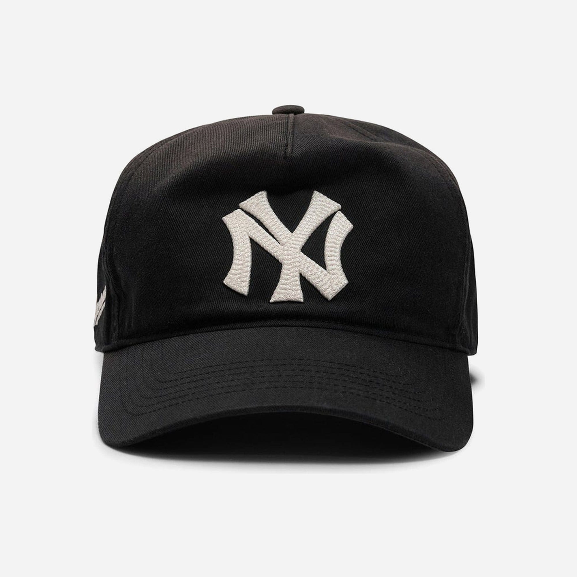 Represent X 47 New York Yankees Cap Washed Black SS26