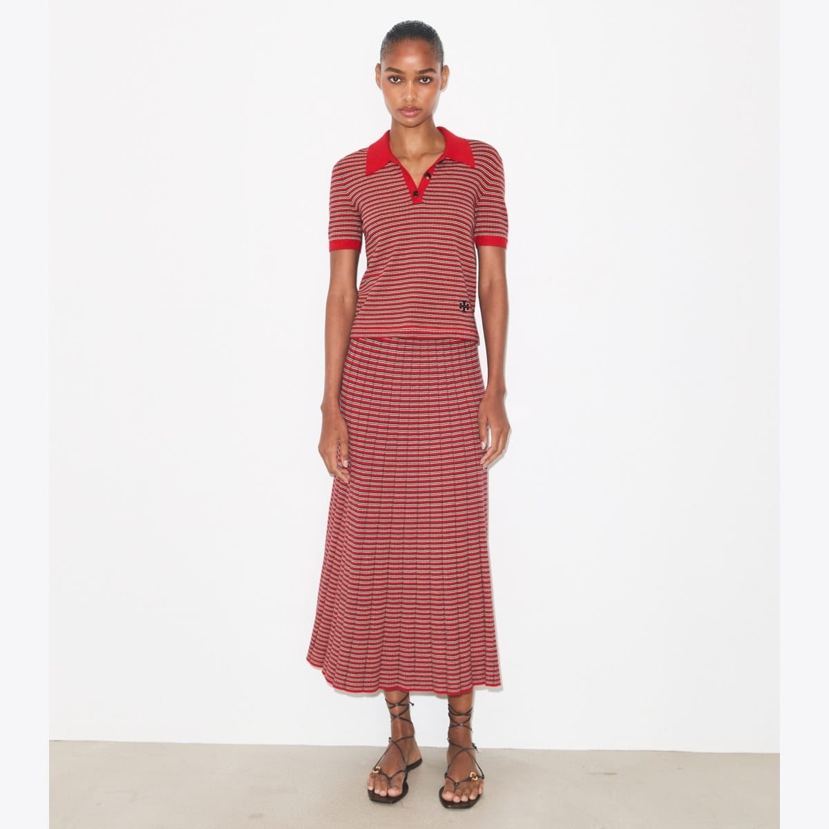 Multi-Stripe Skirt