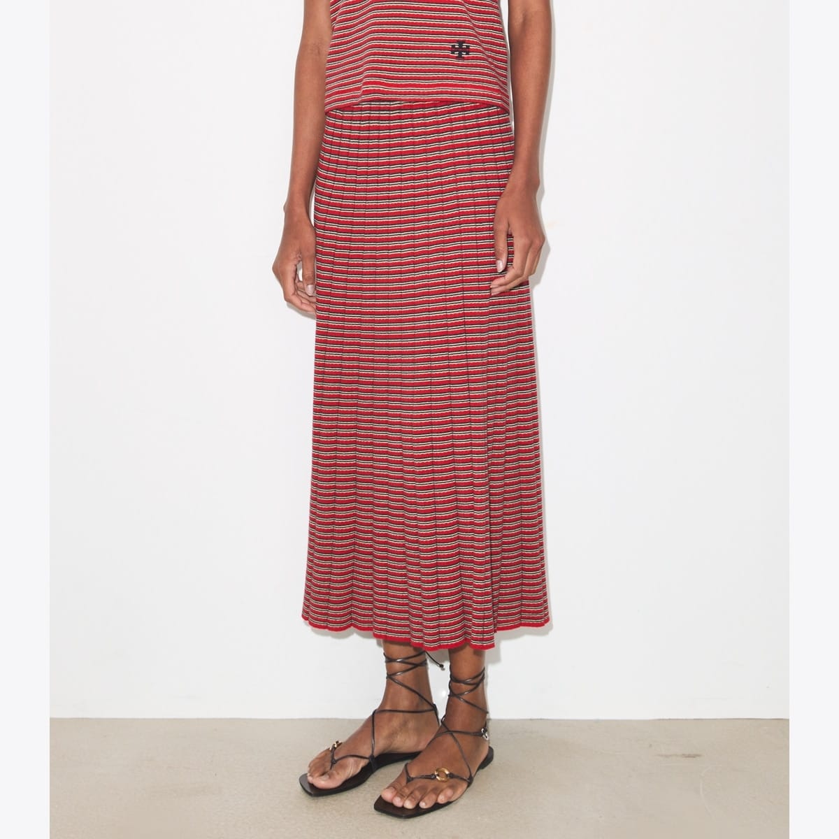 Multi-Stripe Skirt