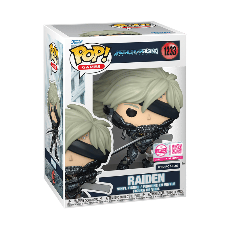 Pop! Raiden (Armor) with Pop! Protector