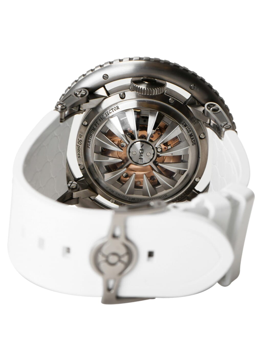 Horological Machine N°7 'Aquapod' (Reference 70.TGL.B). A 50mm titanium automatic wristwatch with tourbillon. 2022