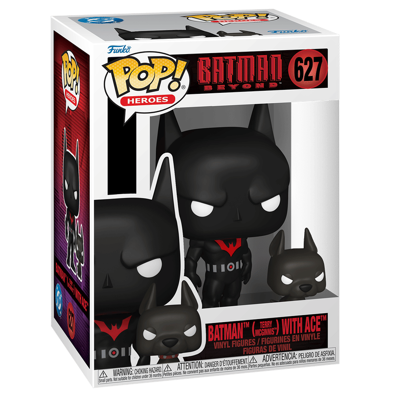 Pop! & Buddy Batman (Terry McGinnis) with Ace