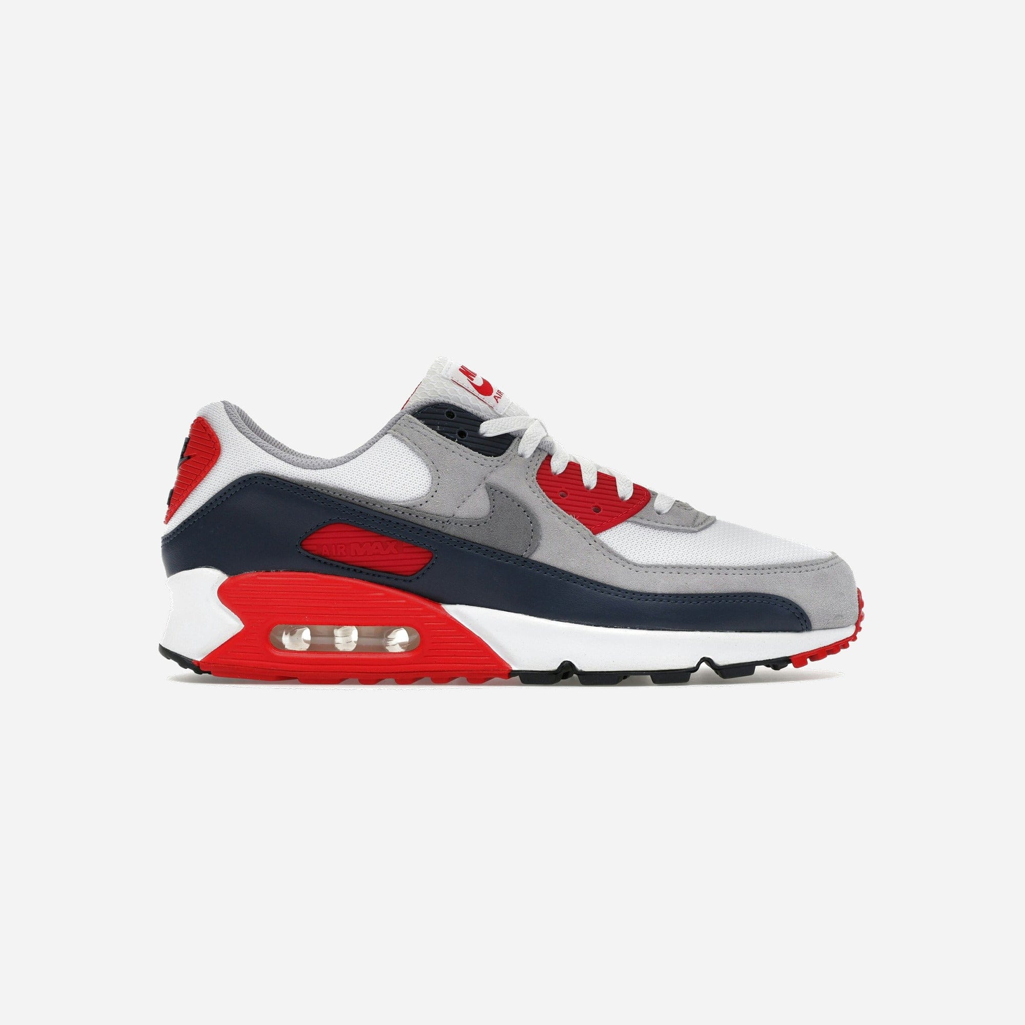Nike Air Max 90 White/Cool Grey/University Red