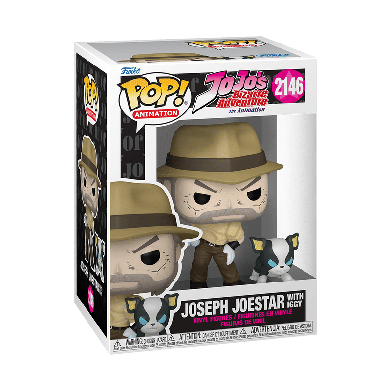 Pop! & Buddy Joseph Joestar with Iggy