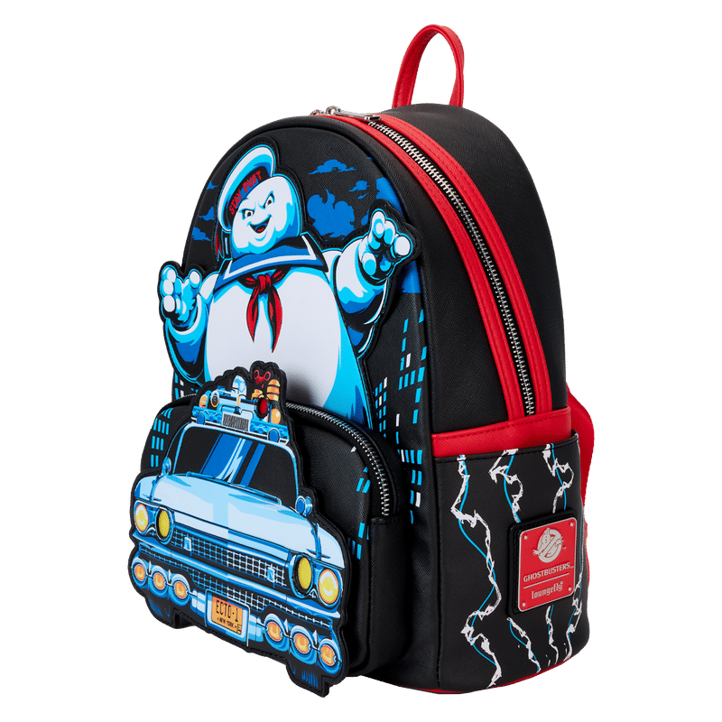 Ghostbusters Stay Puft Ecto-1 Light Up Mini Backpack