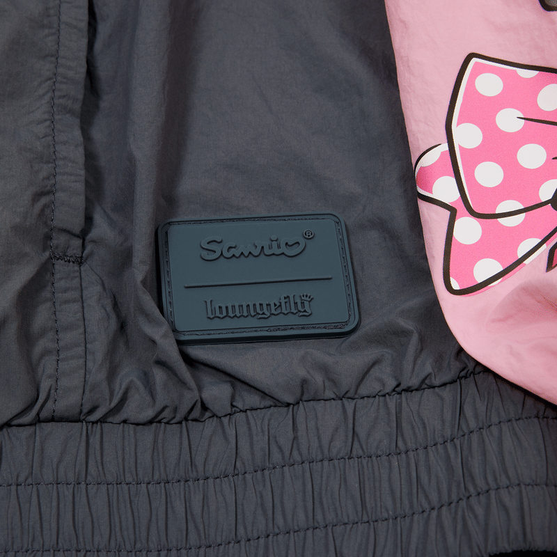 Sanrio My Melody & Kuromi Half-Zip Unisex Windbreaker Jacket