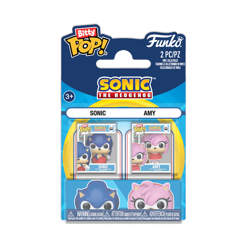 Bitty Pop! Sonic & Amy Rose 2-Pack
