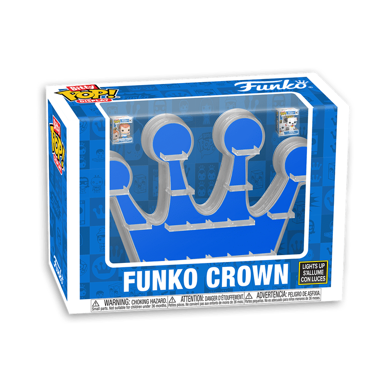 Bitty Pop! Light Up Display Funko Crown