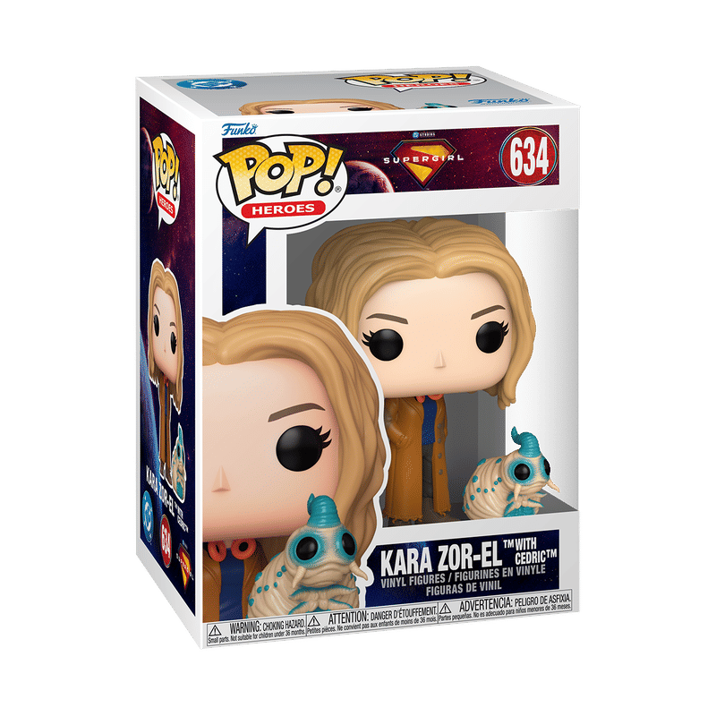 Pop! Kara Zor-El with Cedric