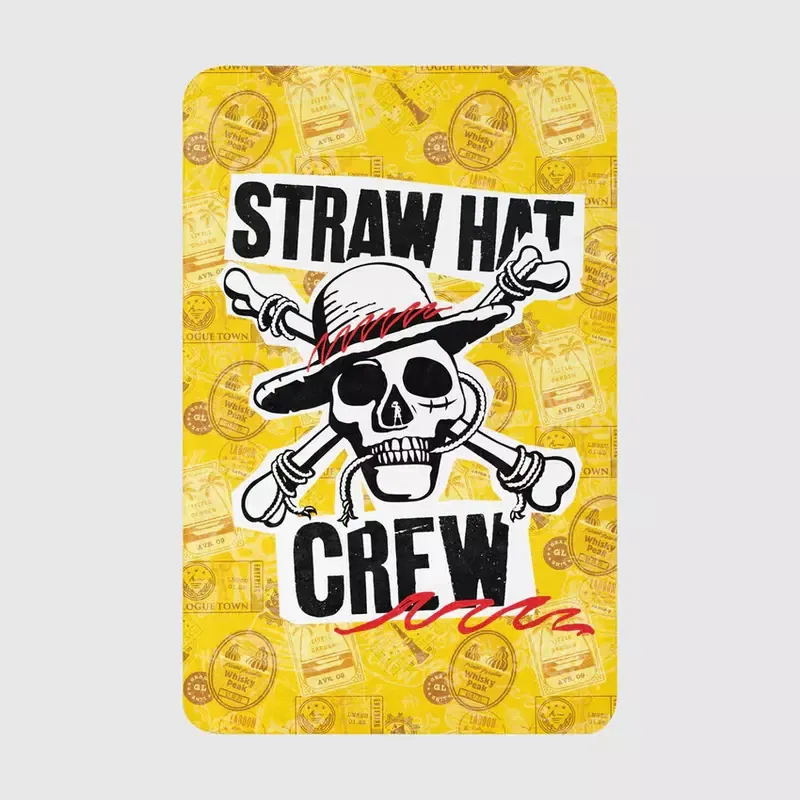 One Piece Straw Hat Crew Luffy Sherpa Blanket