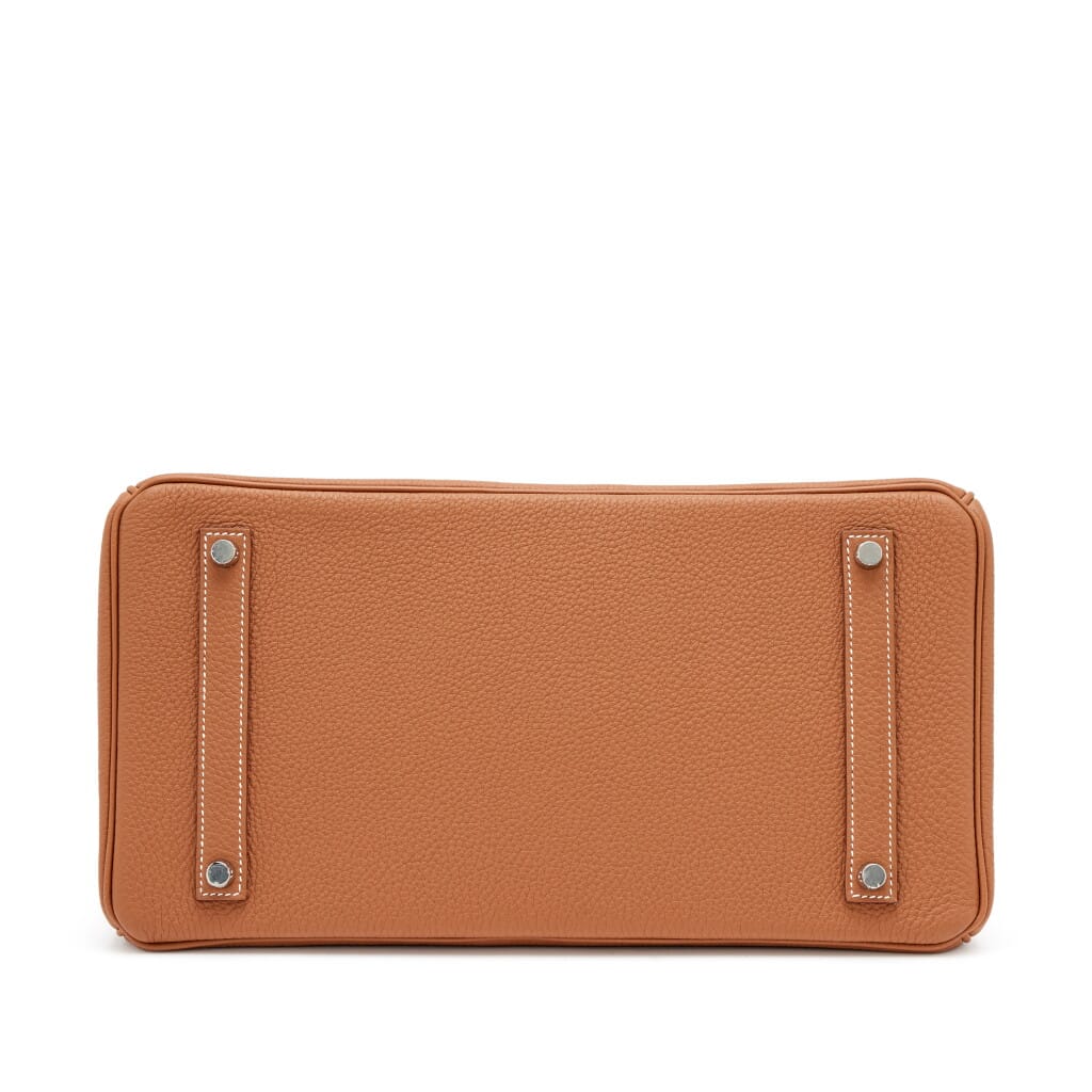 Gold Togo Birkin 35 Palladium Hardware, 2026
