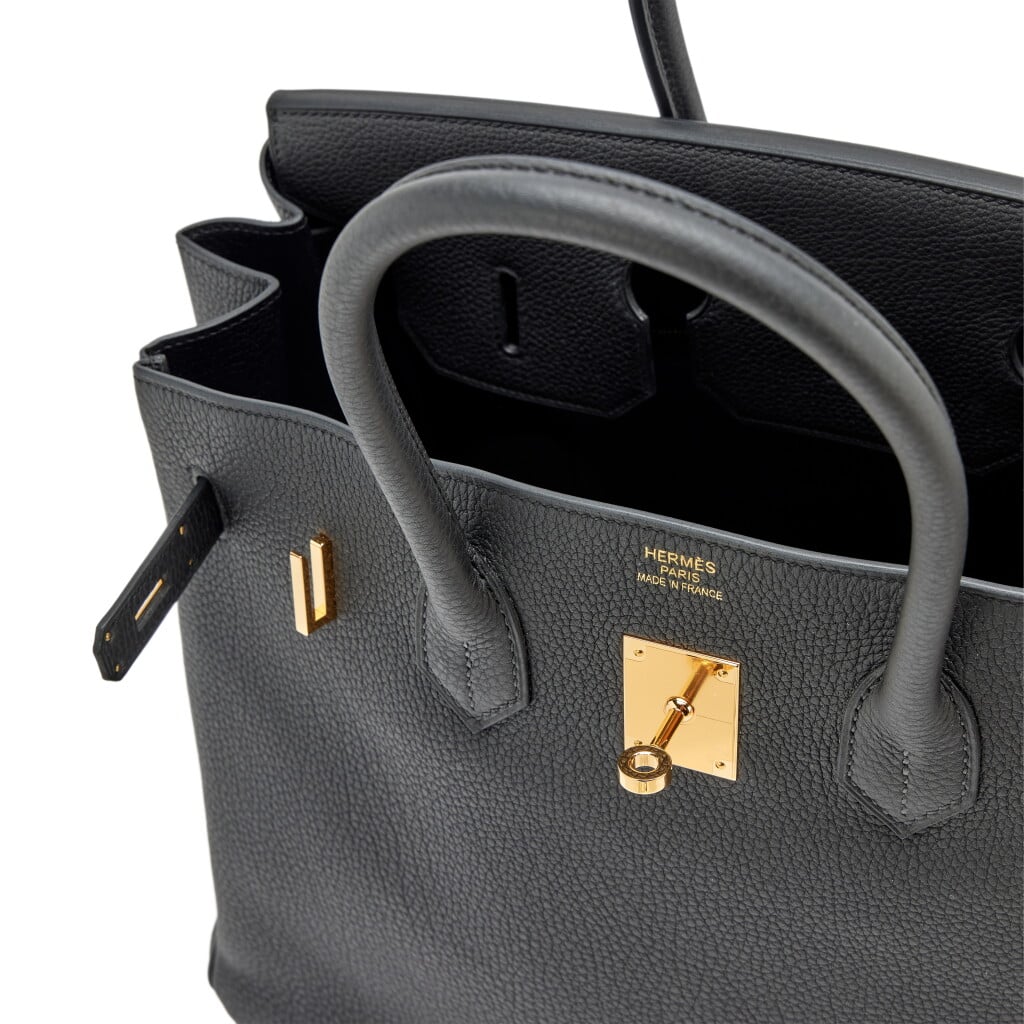 Black Togo Birkin 35 Gold Hardware, 2018