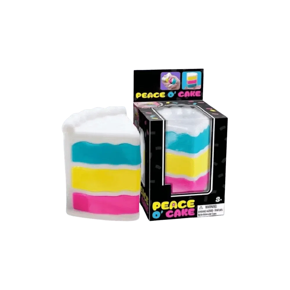NeeDoh Peace O’ Cake Squishy Fidget Toy