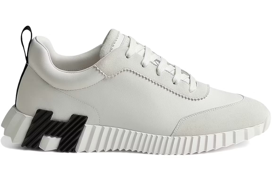 Hermes Bouncing Sneaker White Black