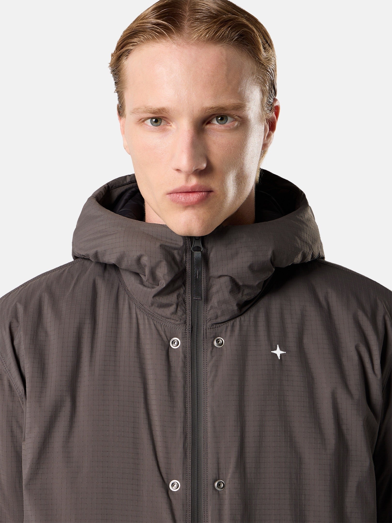 Stone Island Padded Hooded Jacket with Soft Hand 4100007