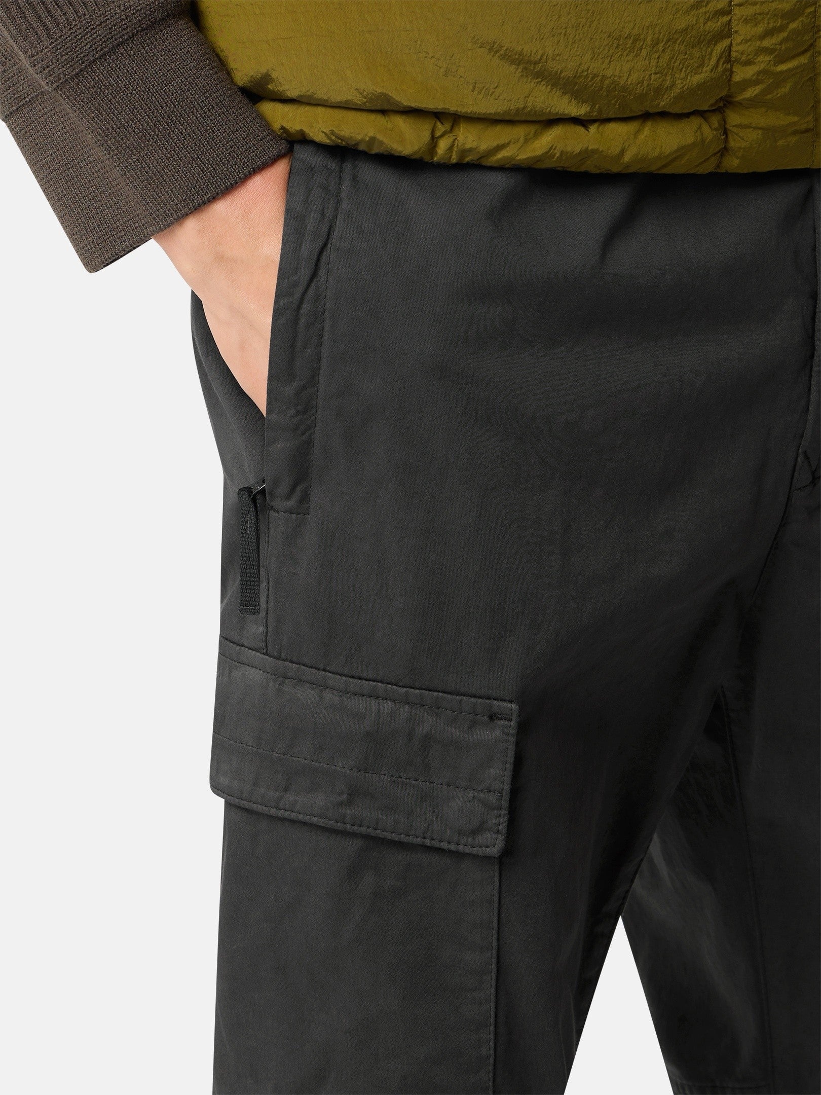 Stone Island Regular-Tapered-Fit Jogger Trousers with Elastic Waist 3100033