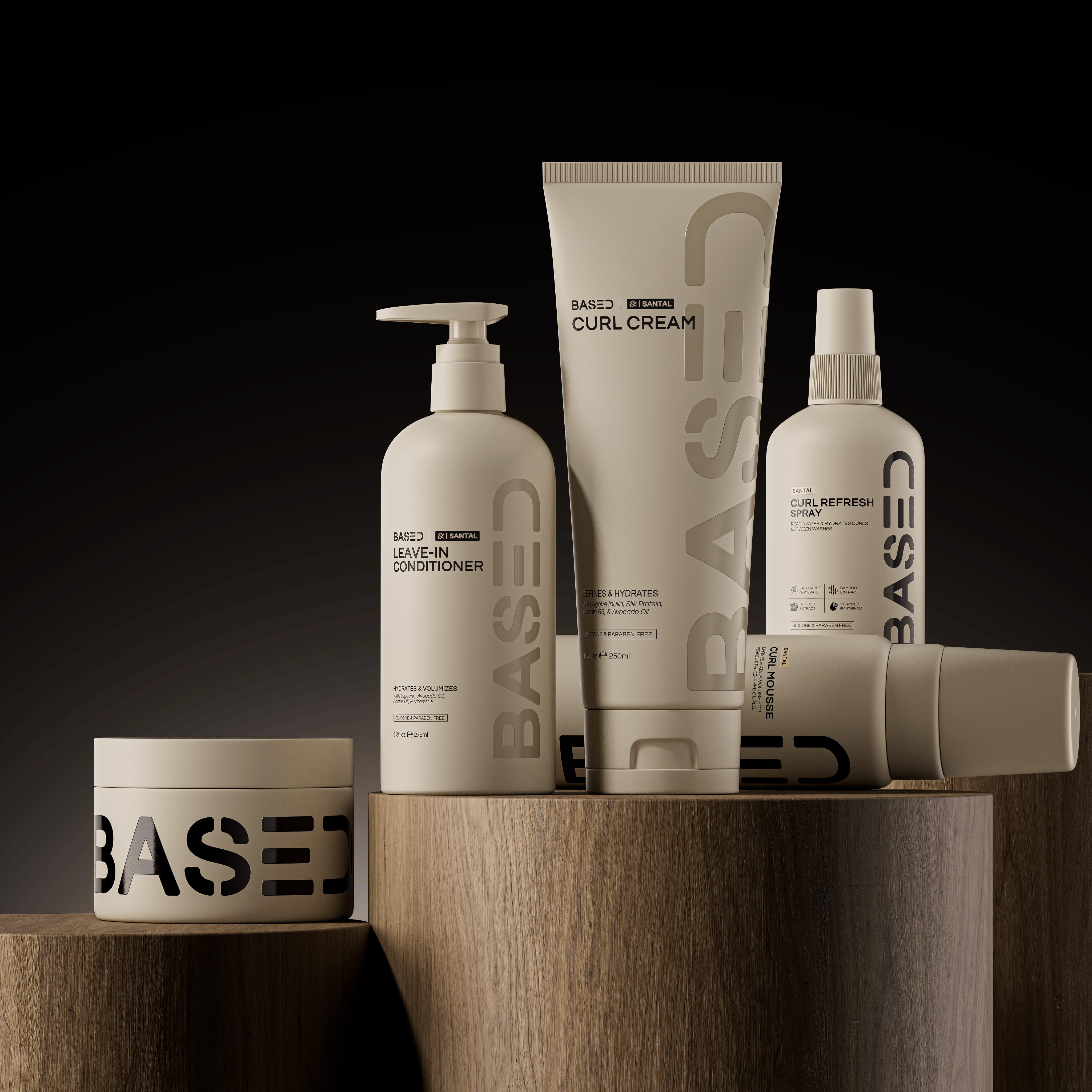 Based Complete Curly Kit