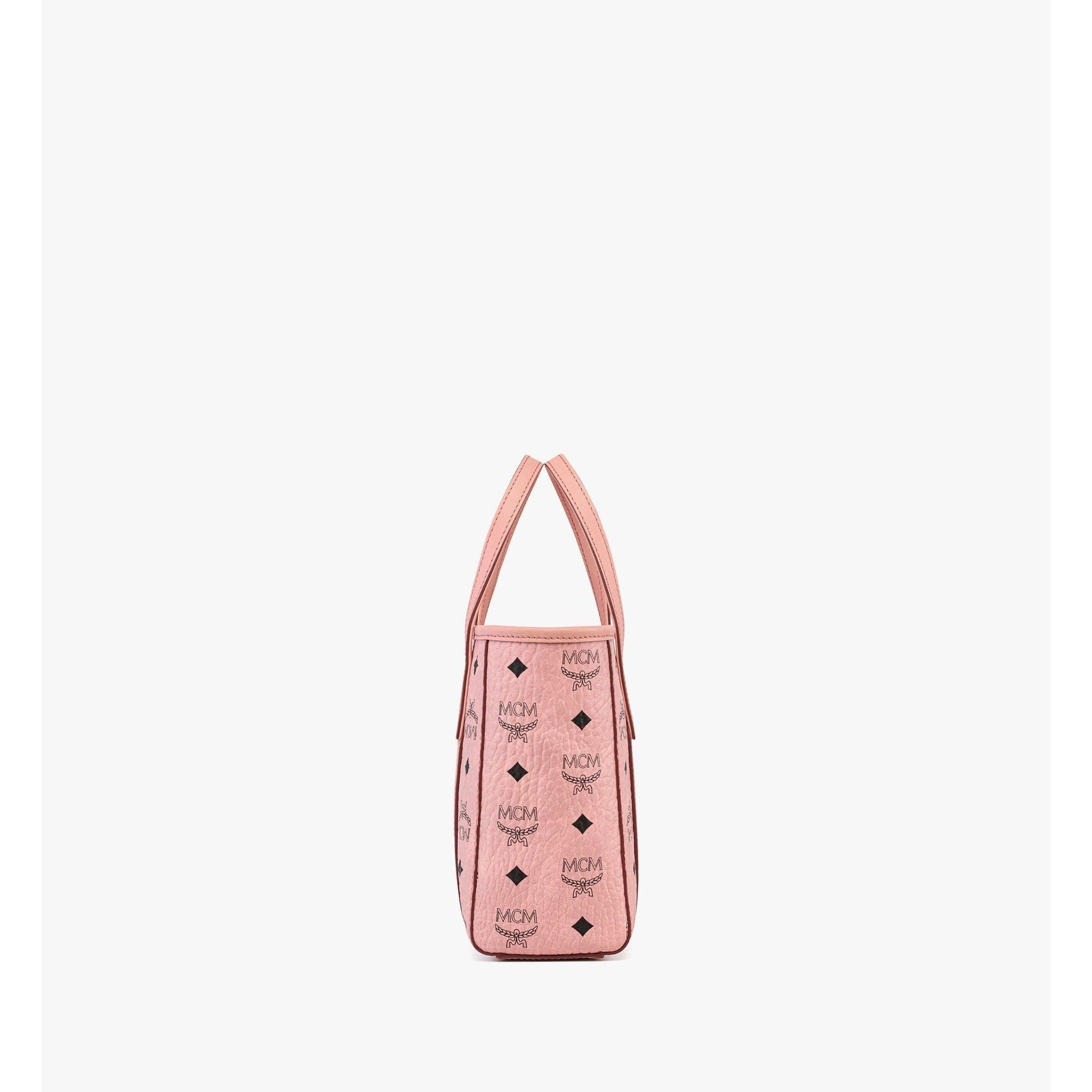 MCM Mini Toni Top-Zip Shopper in Visetos
