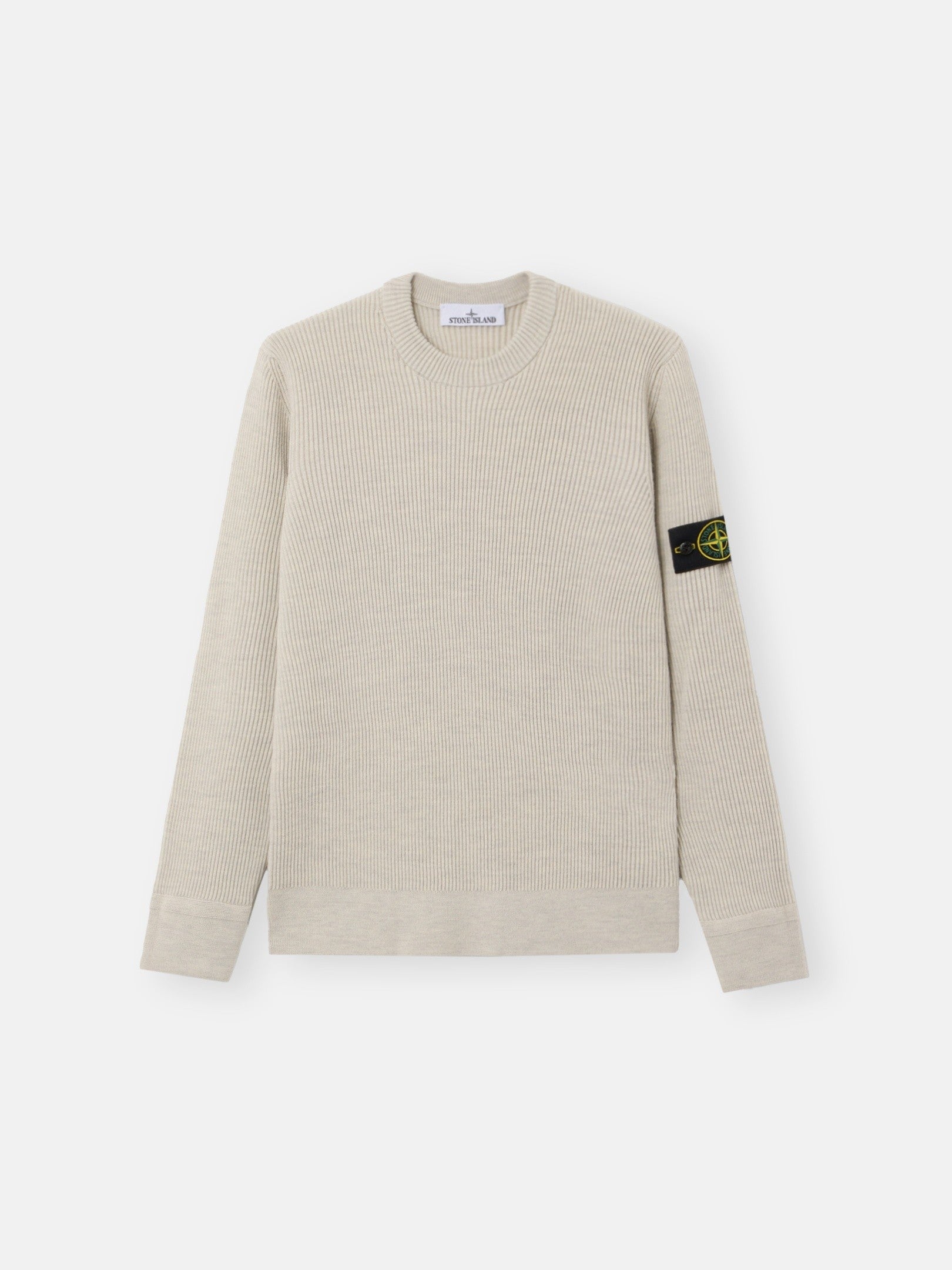 Stone Island Crewneck Jumper with Ribbed Trims 5100053
