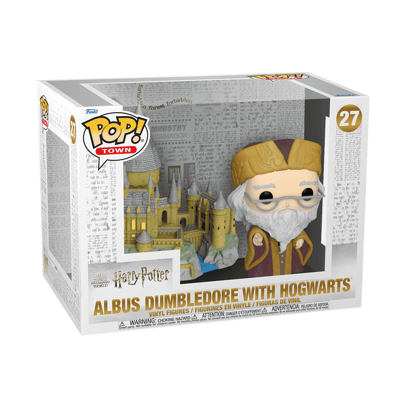Pop! Town Albus Dumbledore with Hogwarts