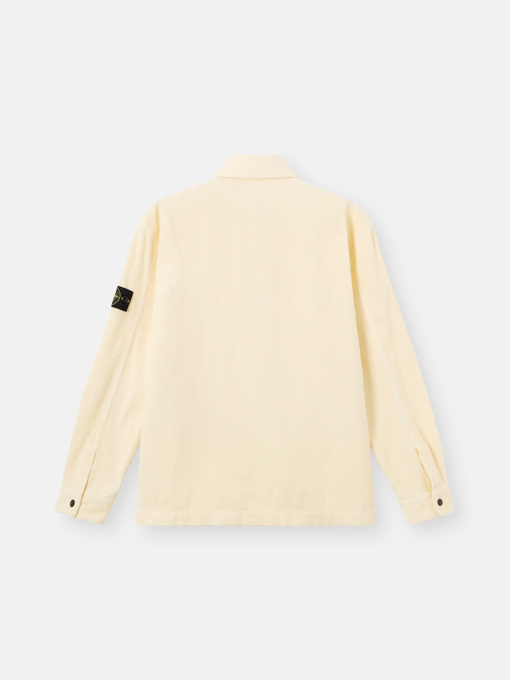 Stone Island Comfort-Fit Snap-Front Overshirt with Chest Pocket 1200016