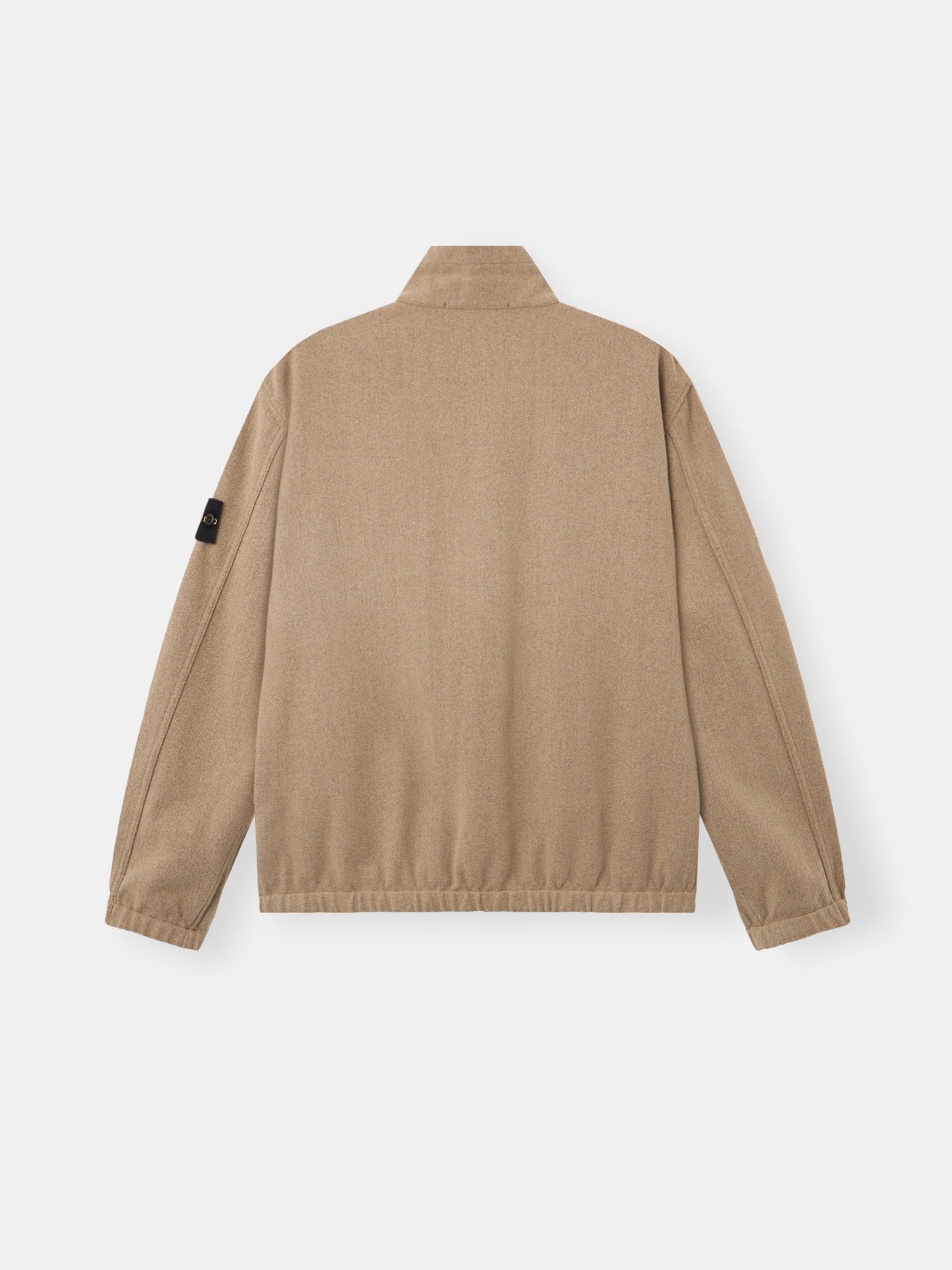 Stone Island Comfort-Fit Zip-Up Overshirt with Elasticated Cuffs 1200033