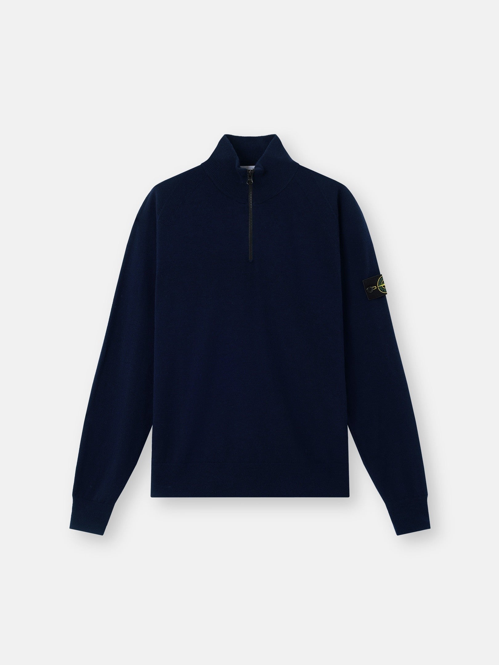 Stone Island Regular-Fit Half-Zip Jumper with Raglan Sleeves 5100008