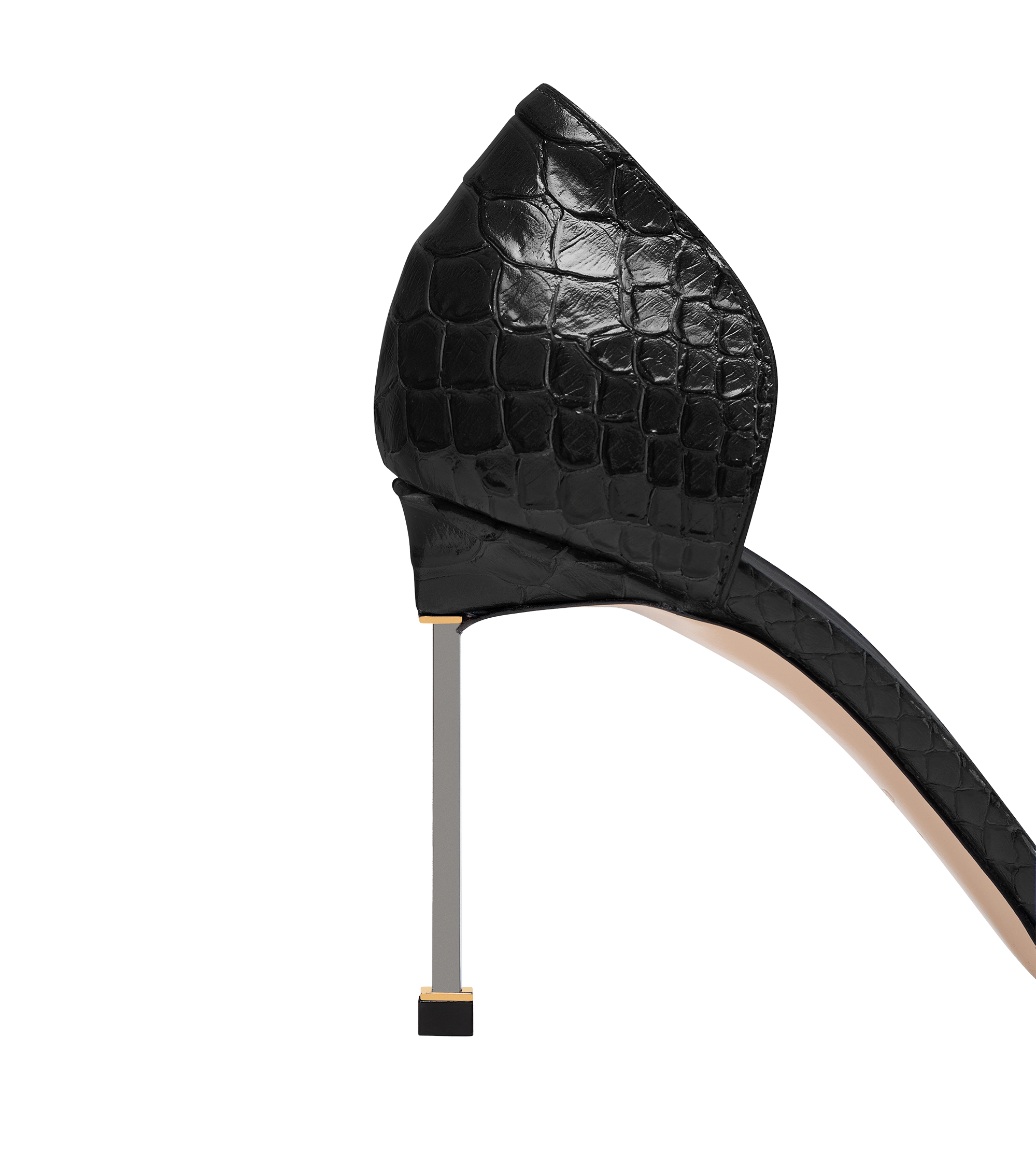 Tom Ford Semi Shiny Printed Python Spire D'orsay Pump