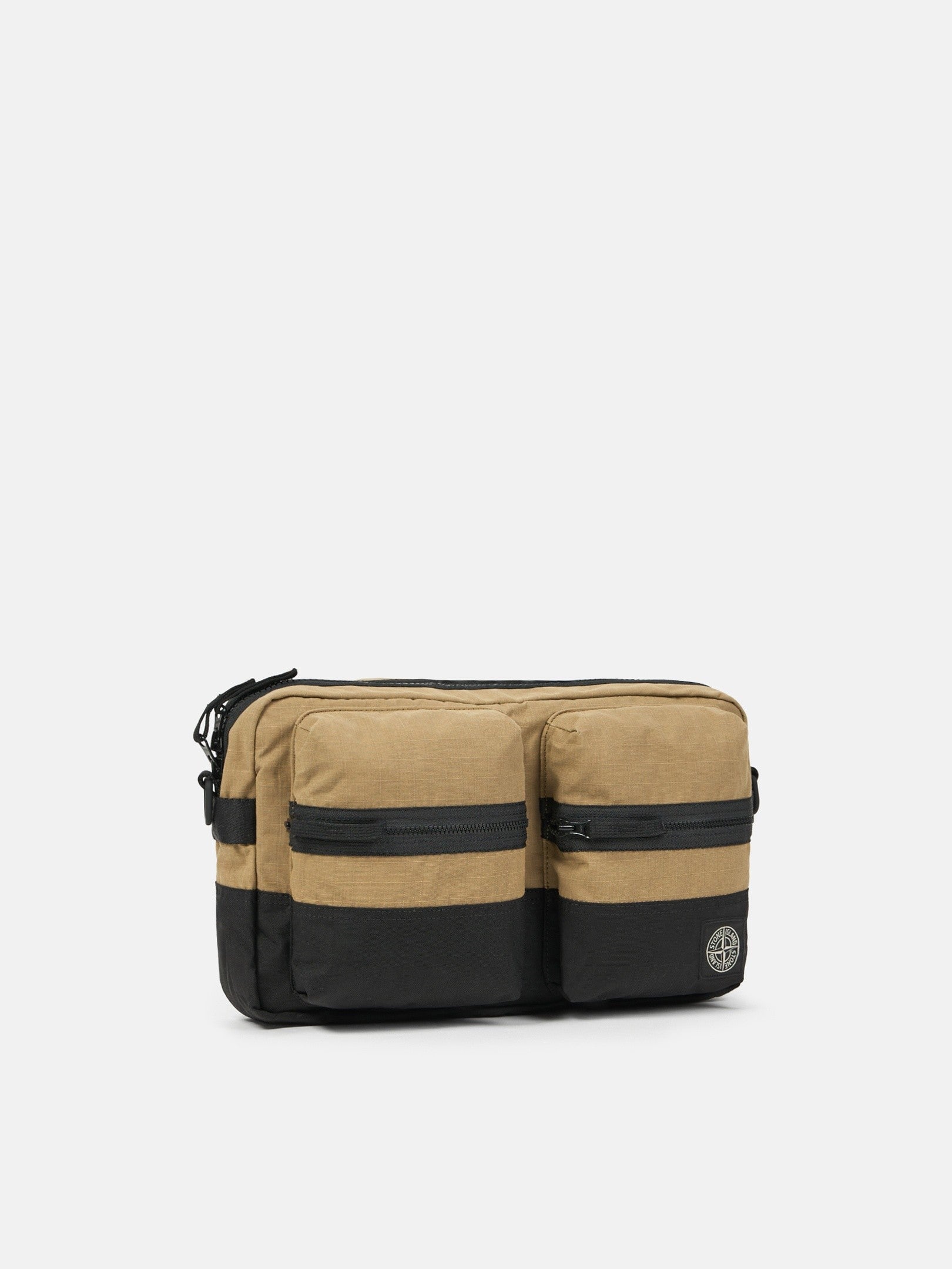 Stone Island Crossbody Bag with Multiple Pockets and Removable Strap 9200024