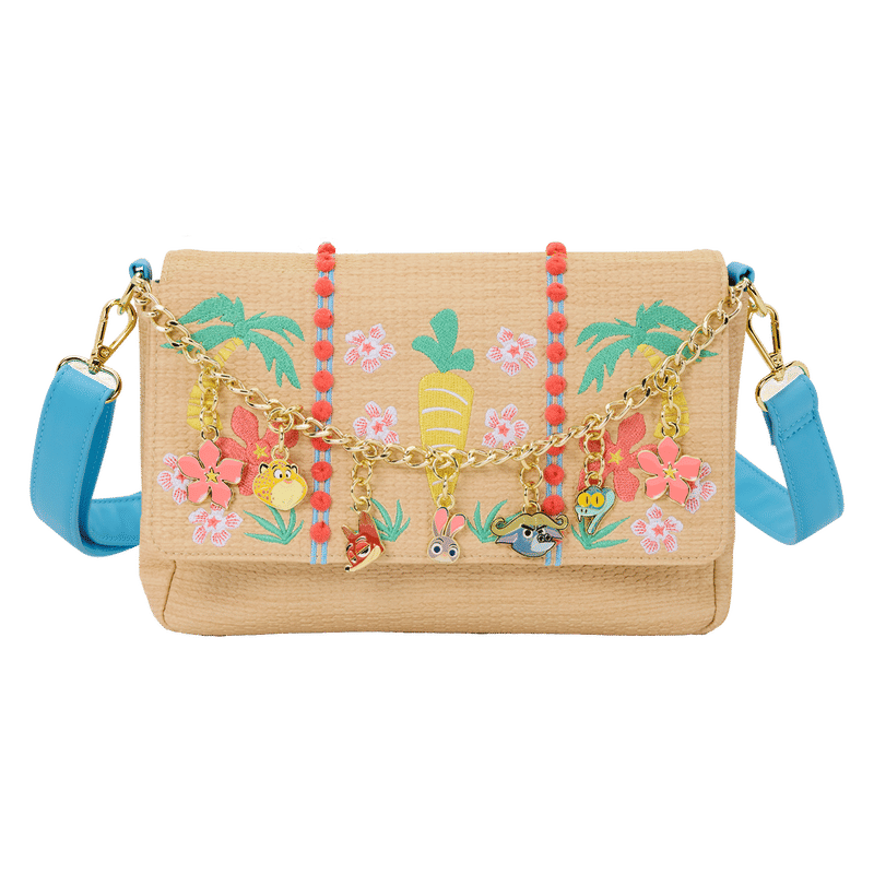 Zootopia 2 Embroidered Charm Crossbody Bag