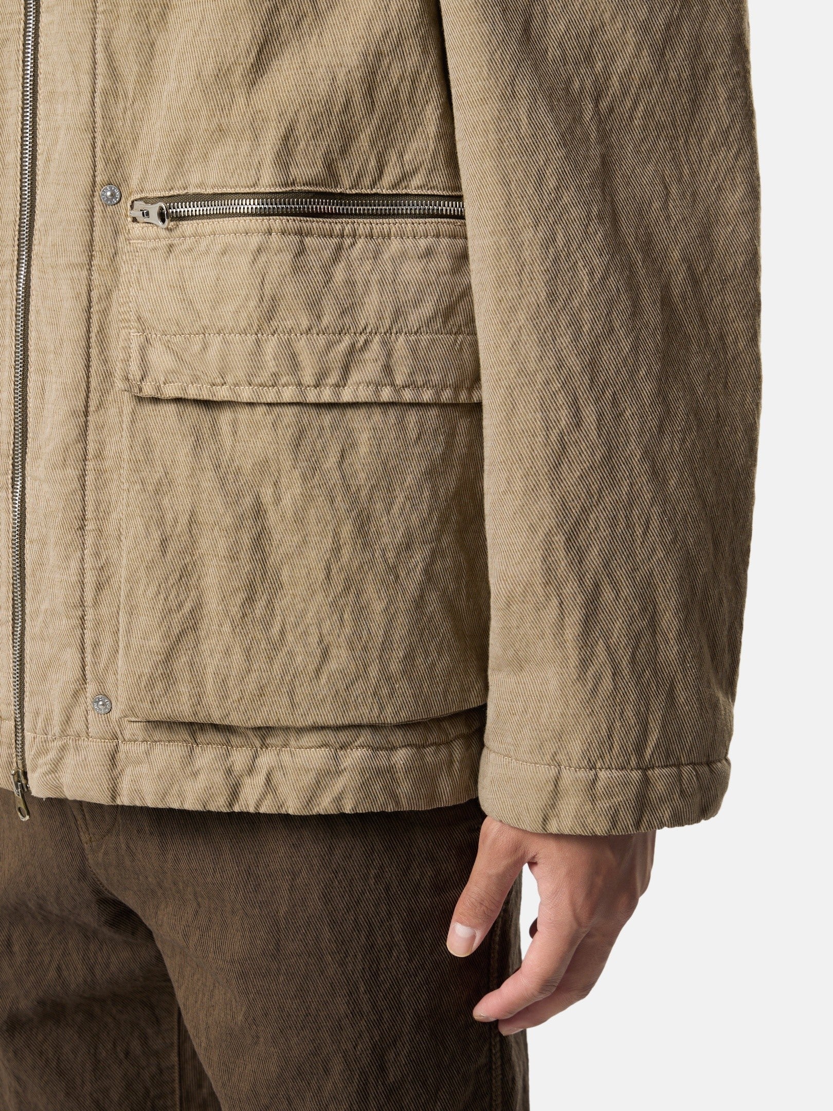 Stone Island Padded Field Jacket with Anti-Drop 4100043