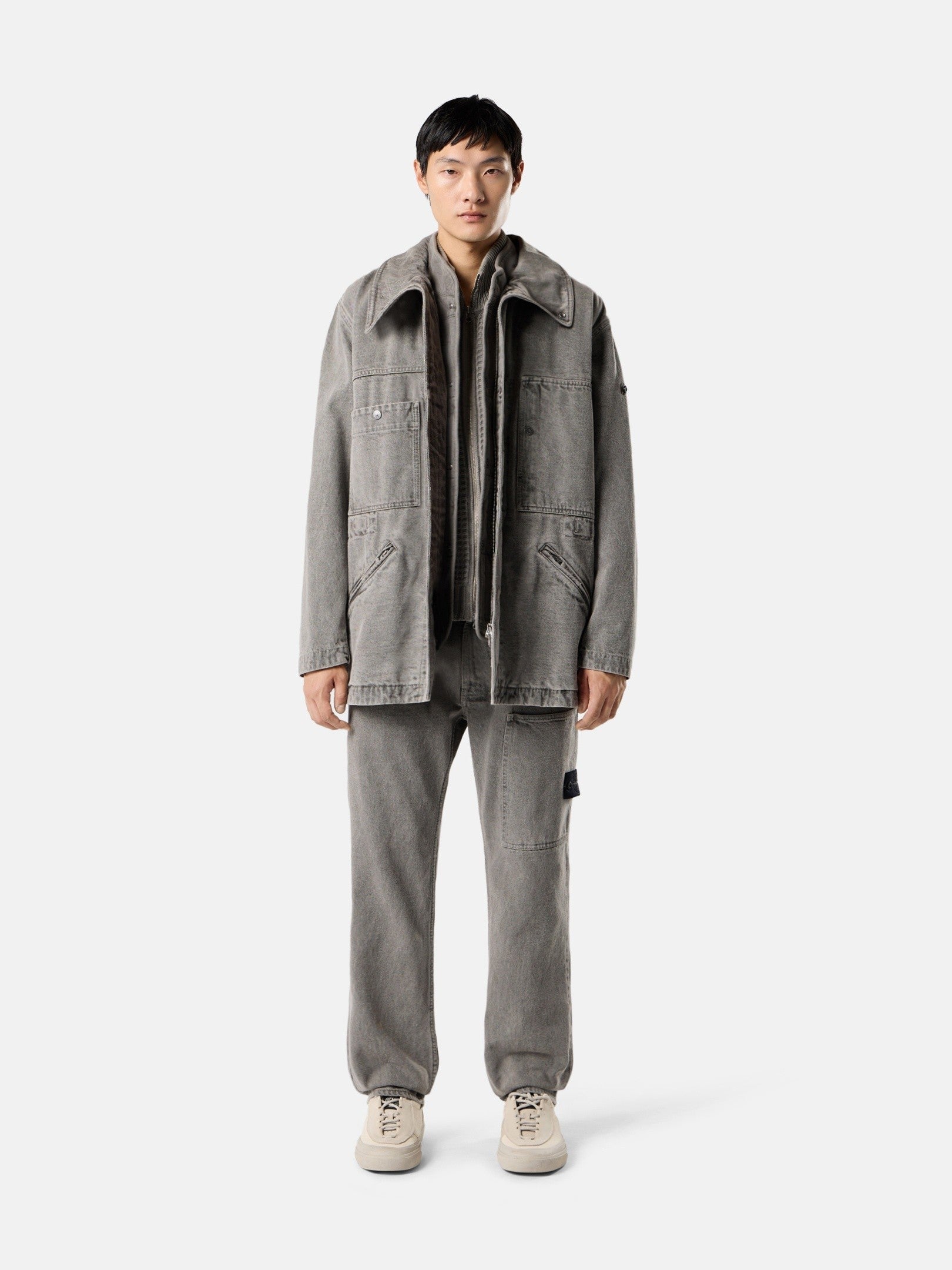 Stone Island Regular Straight-Fit Chino Trousers with Pockets 3100037