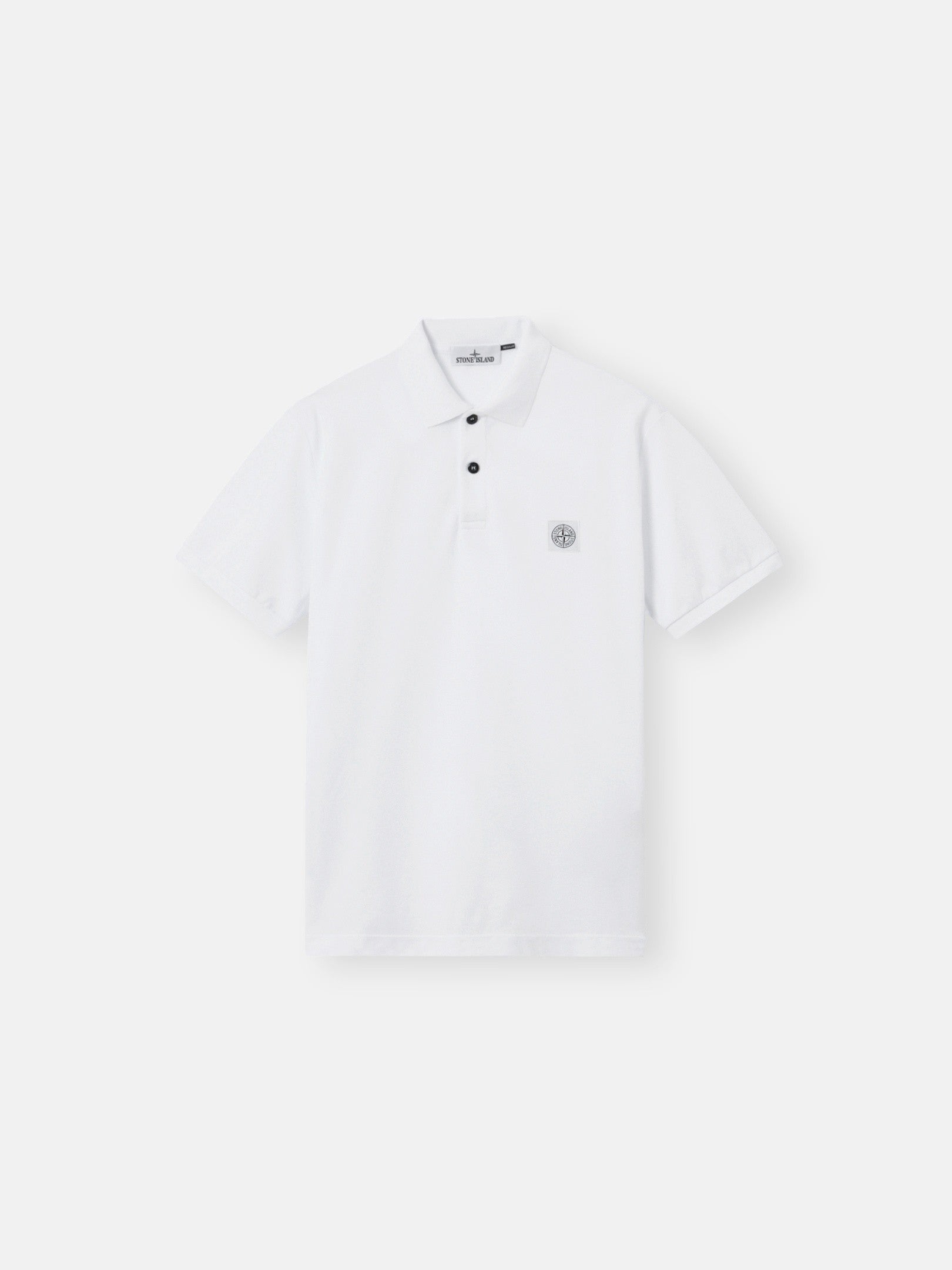 Stone Island Regular-Fit Short-Sleeve Polo with Compass Patch 2200011