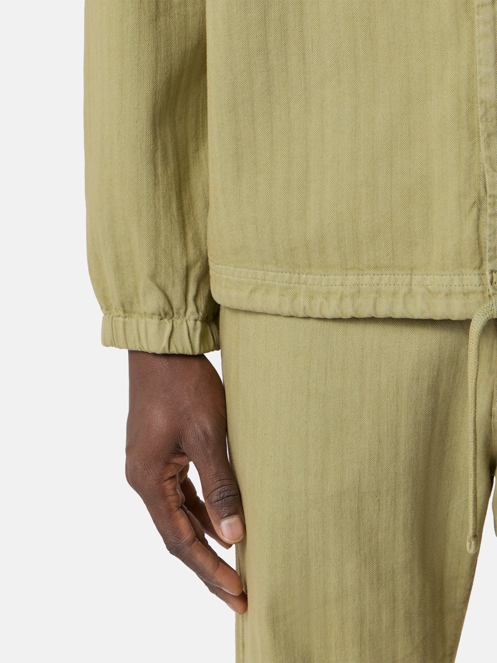 Stone Island Comfort-Fit Zip-Up Overshirt with Chest Pocket 1200014