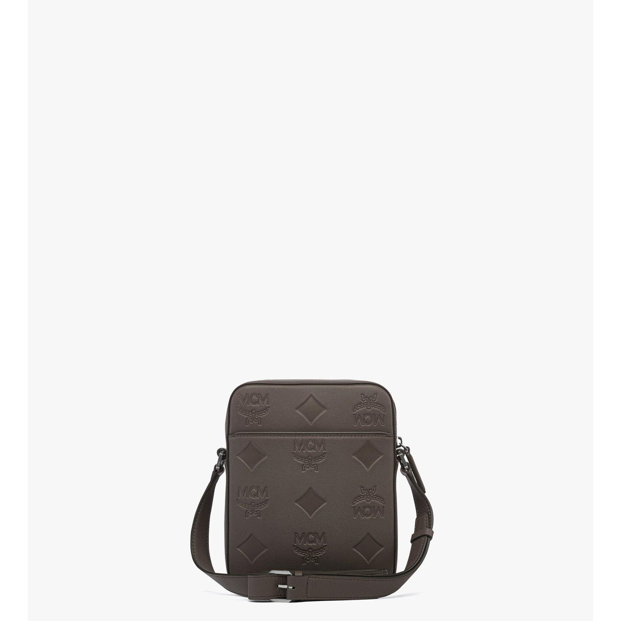 MCM Klassik Crossbody in Maxi Monogram Leather
