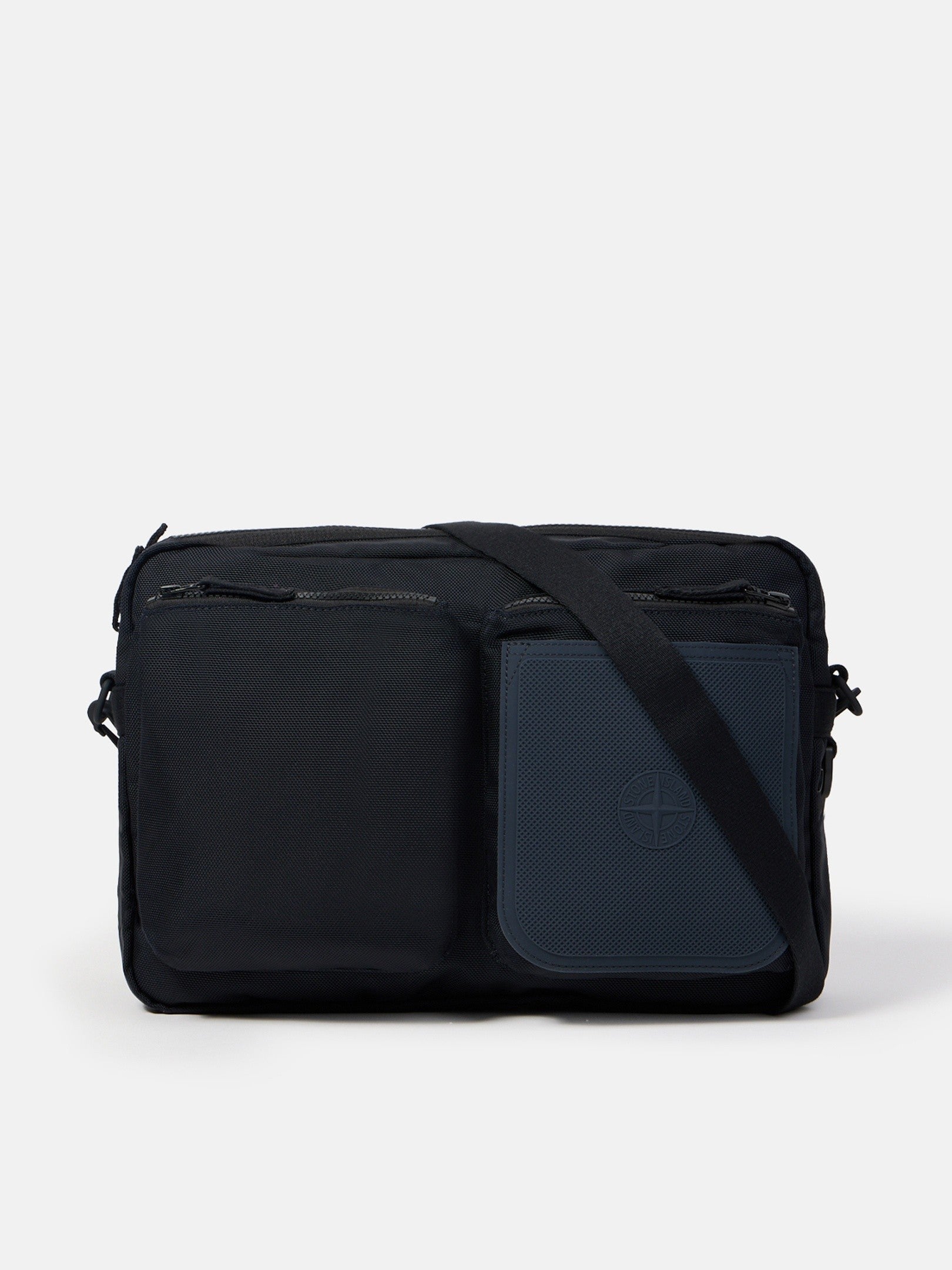 Stone Island Crossbody Bag with Pockets and Adjustable Strap 9200006