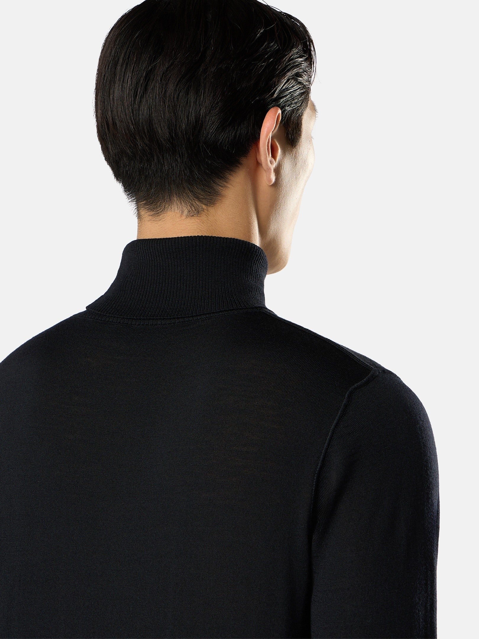 Stone Island Regular-Fit Turtleneck Jumper with Ribbed Trims 5100066