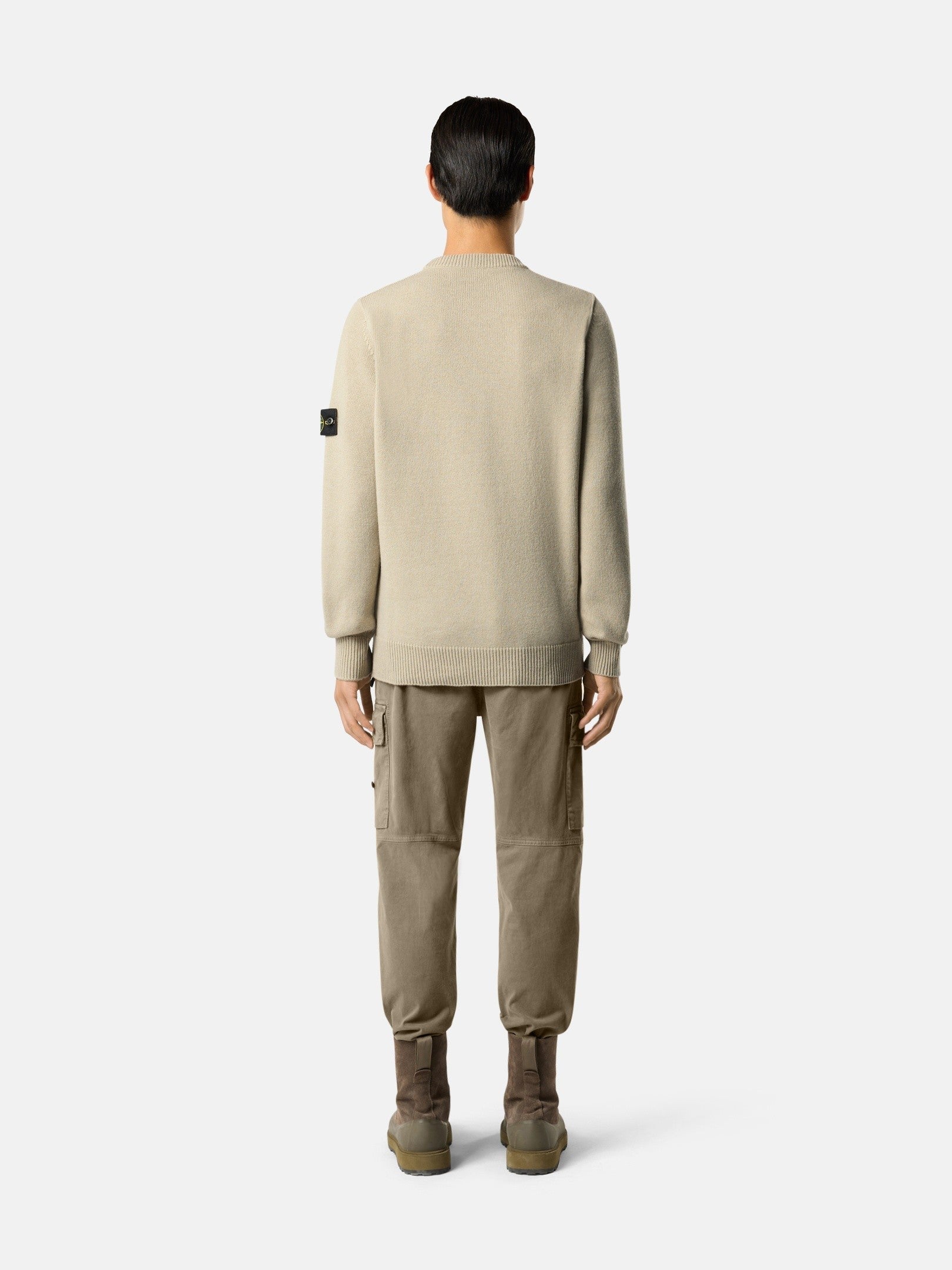 Stone Island Regular-Fit Crewneck Jumper with Ribbed Trims 5100072