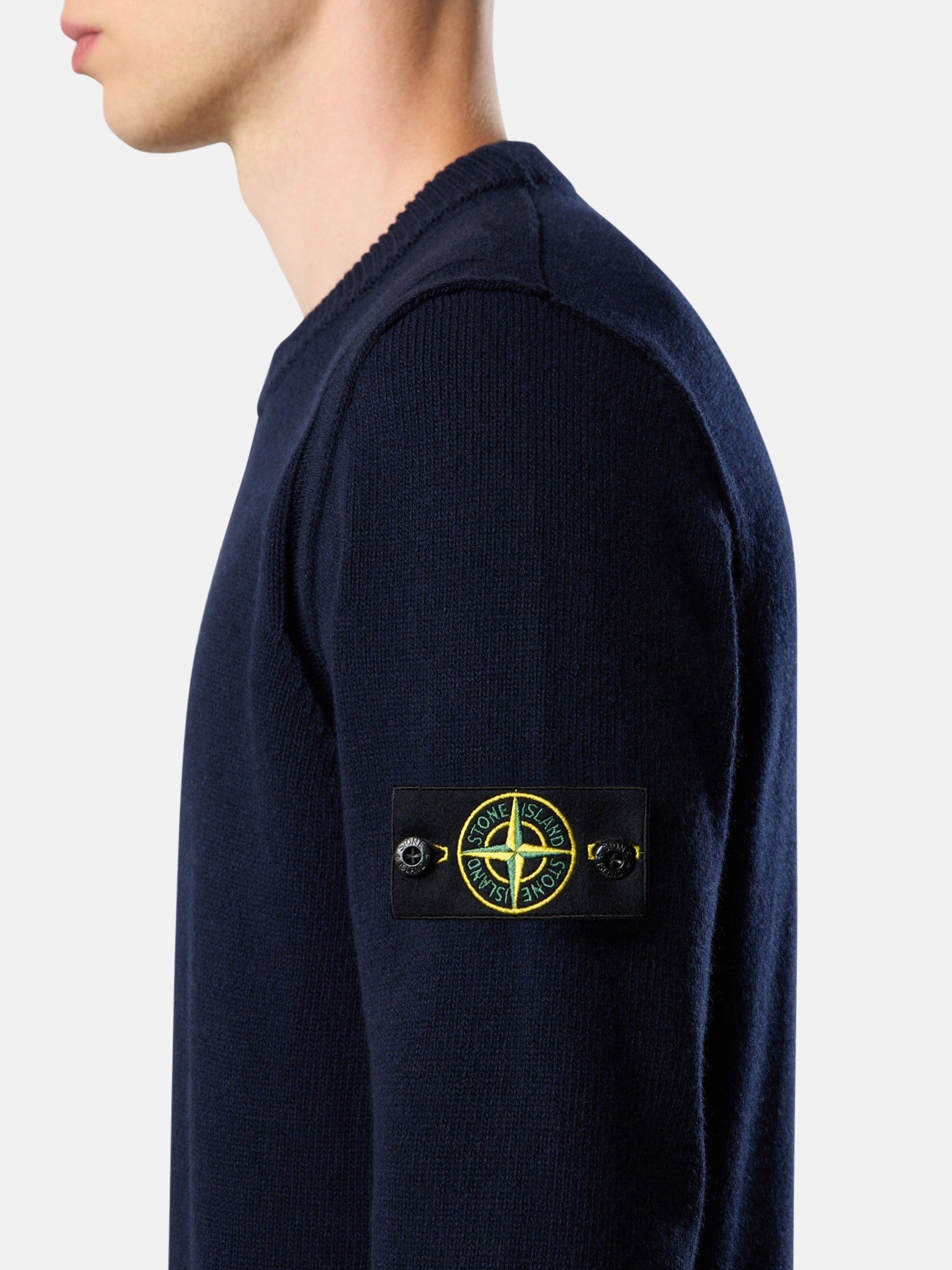 Stone Island Regular-Fit Crewneck Jumper with Ribbed Trims 5100072