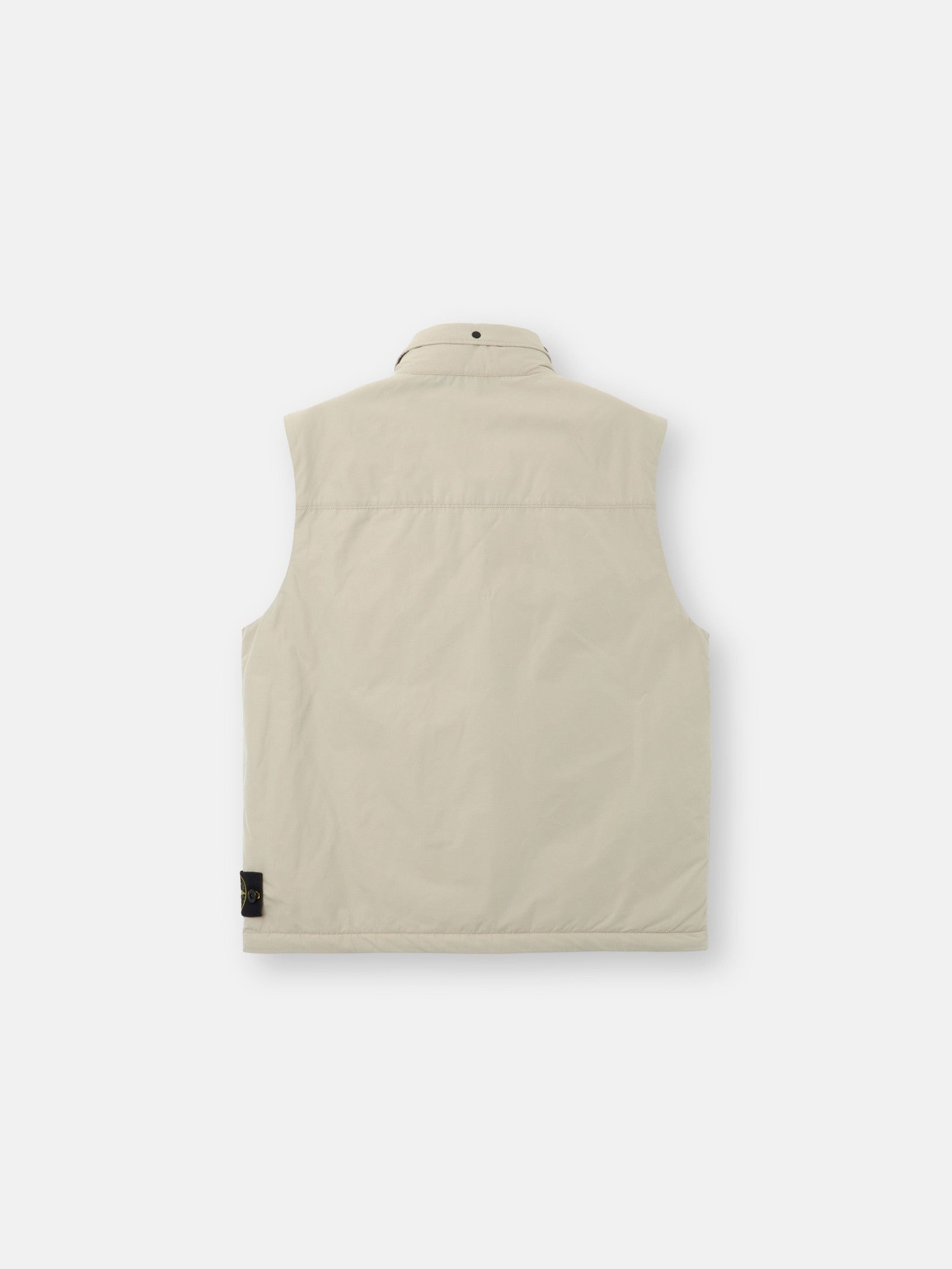 Stone Island Padded Vest with Packable Hood and Anti-Drop G100003
