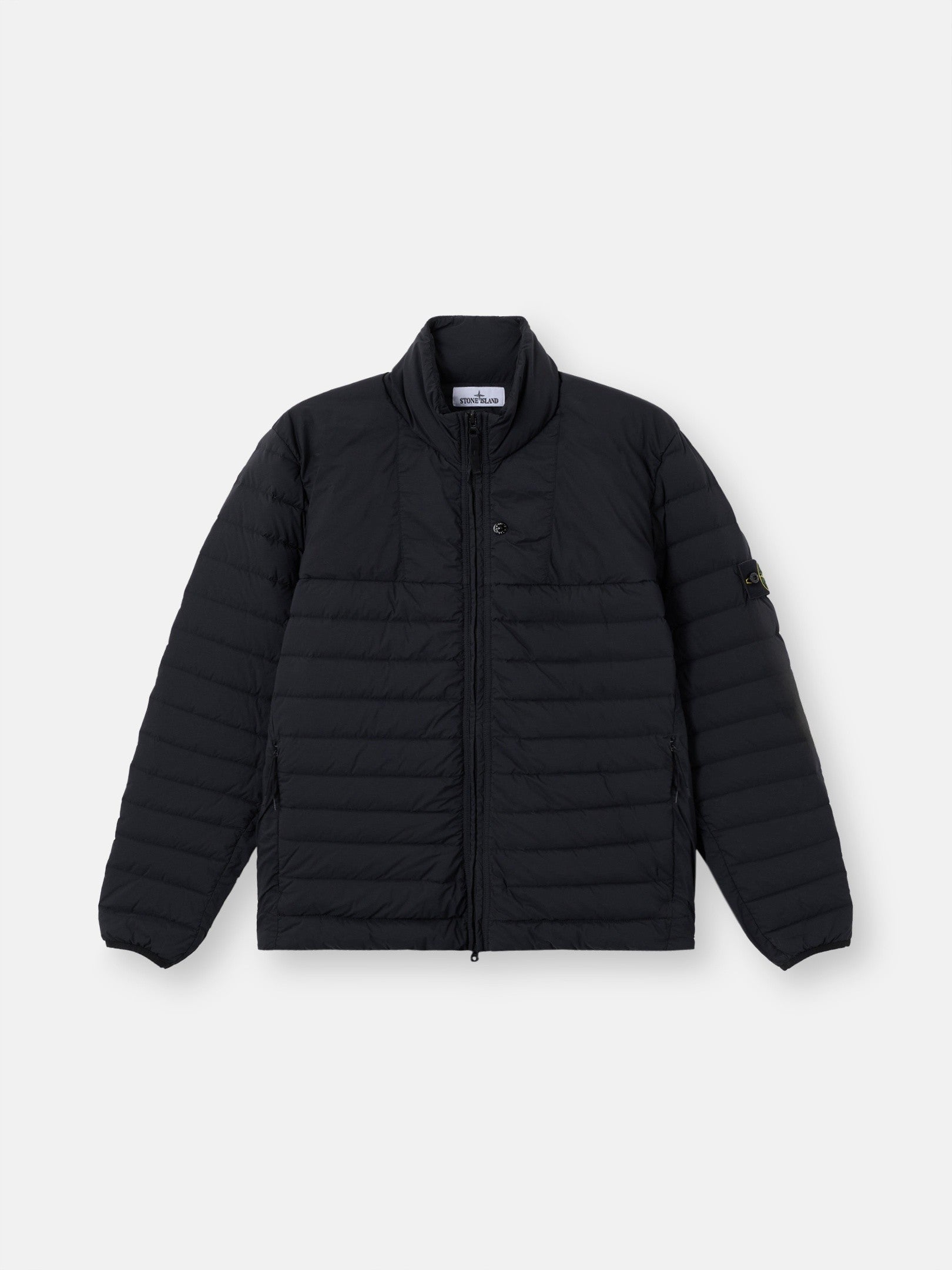 Stone Island Stand Collar Down Jacket with Anti-Drop Finish 4100067