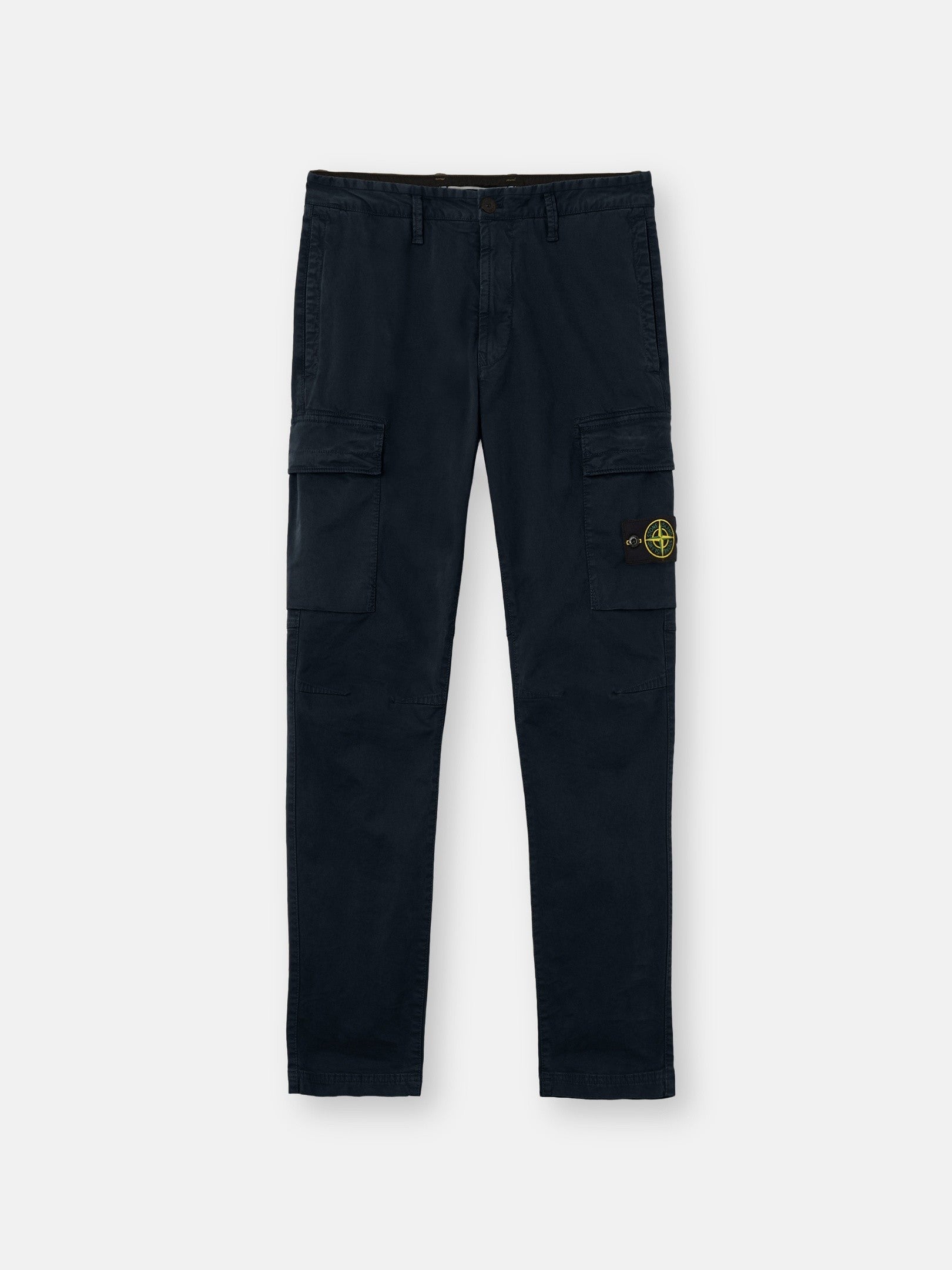 Stone Island Regular-Tapered-Fit Cargo Trousers with Zip Pockets 3100051