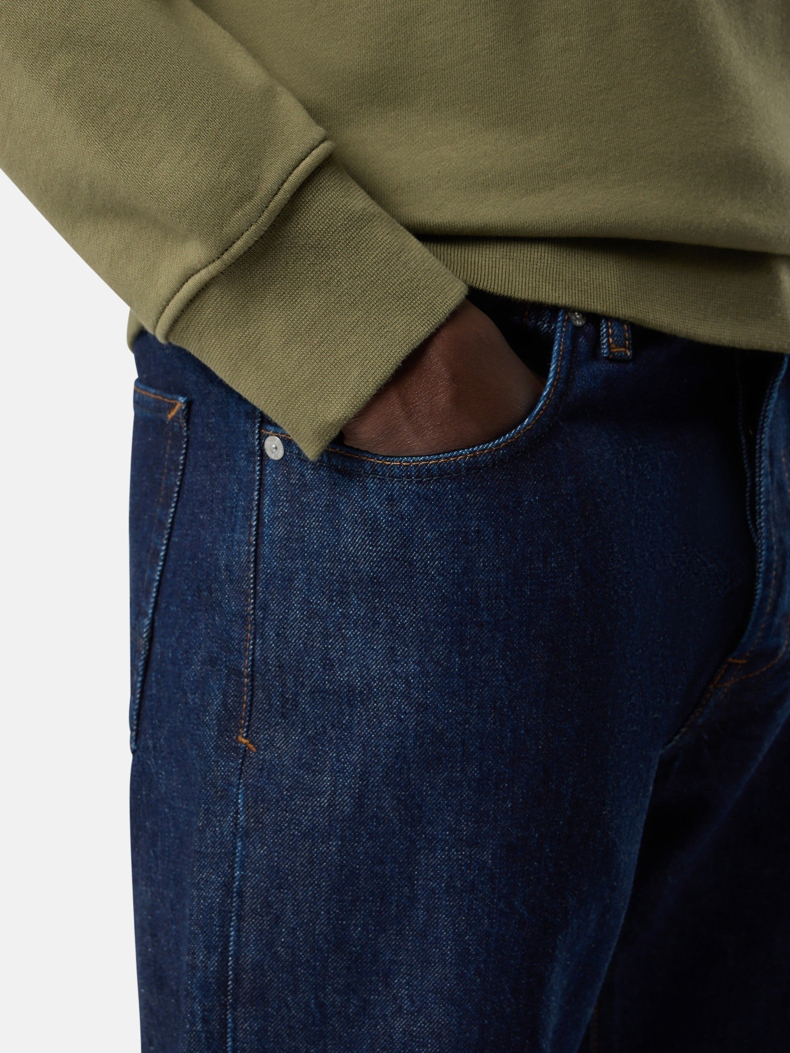 Stone Island Regular-Straight-Fit Five-Pocket Jeans J100005