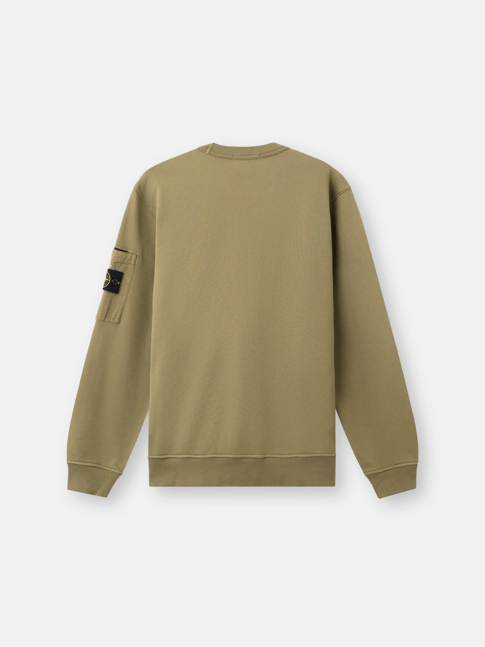 Stone Island Regular-Fit Crewneck Sweatshirt with Seasonal Pocket 6100019
