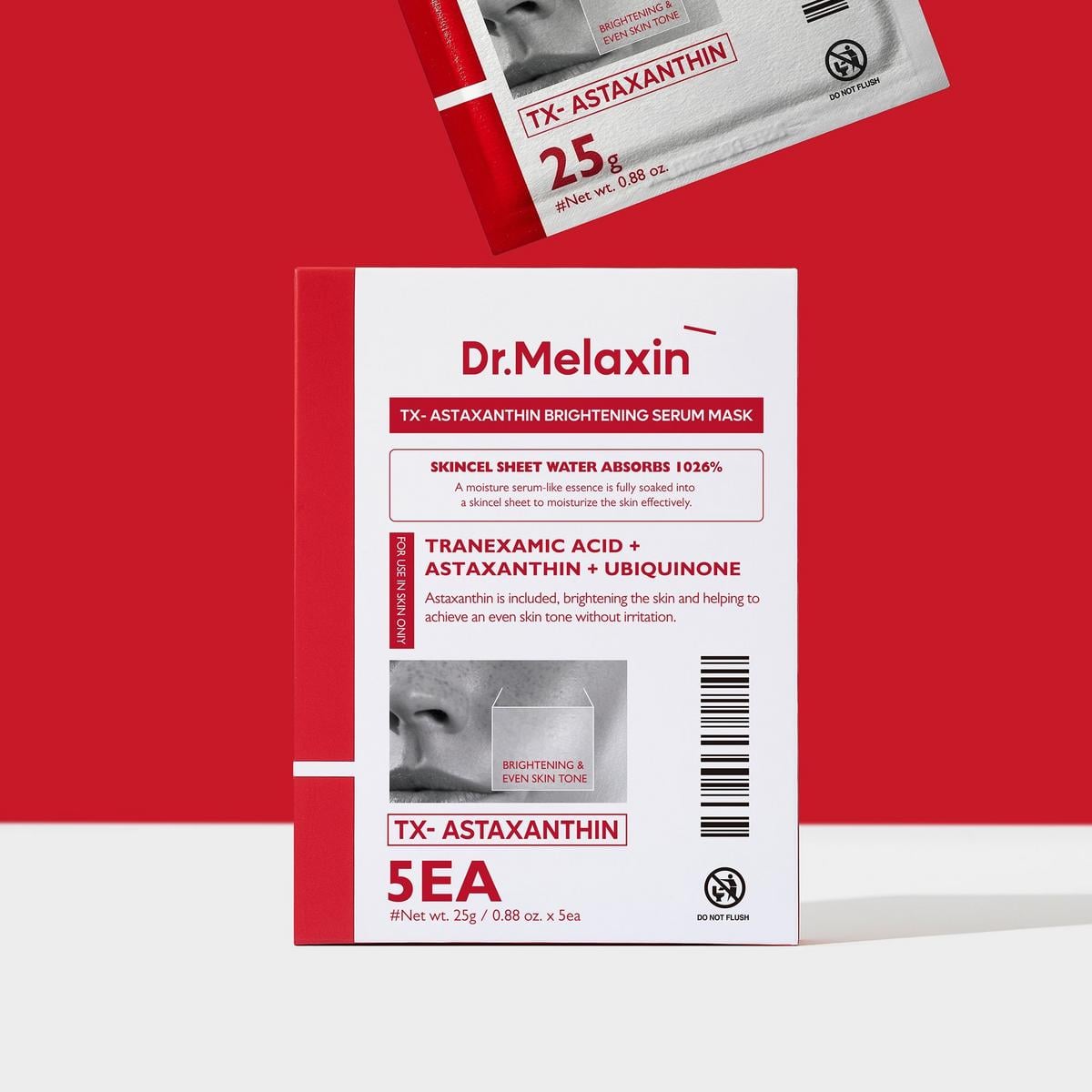 Dr. Melaxin TX-Astaxanthin Brightening Serum Mask