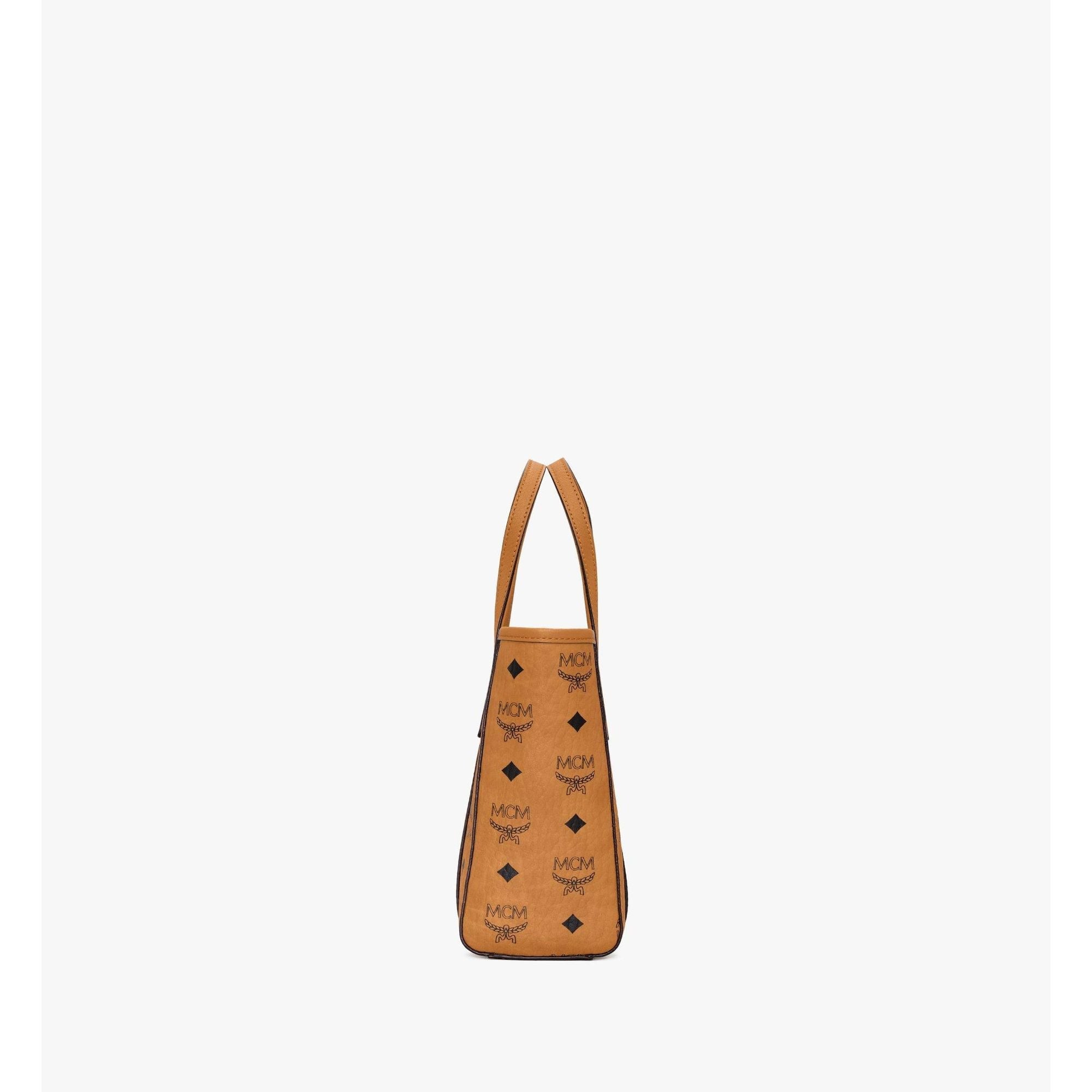 MCM Mini Toni Top-Zip Shopper in Visetos